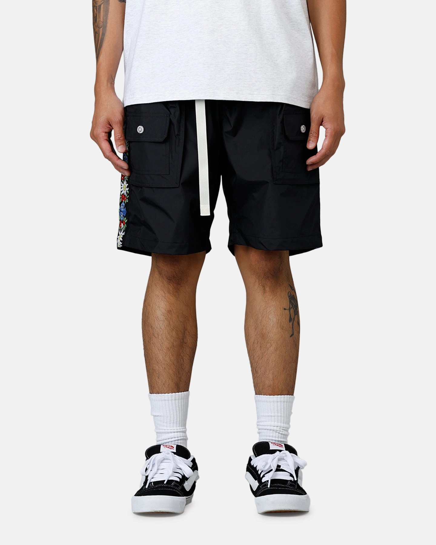 Anti Static Treatment ABC Taffeta Spring Shorts Black