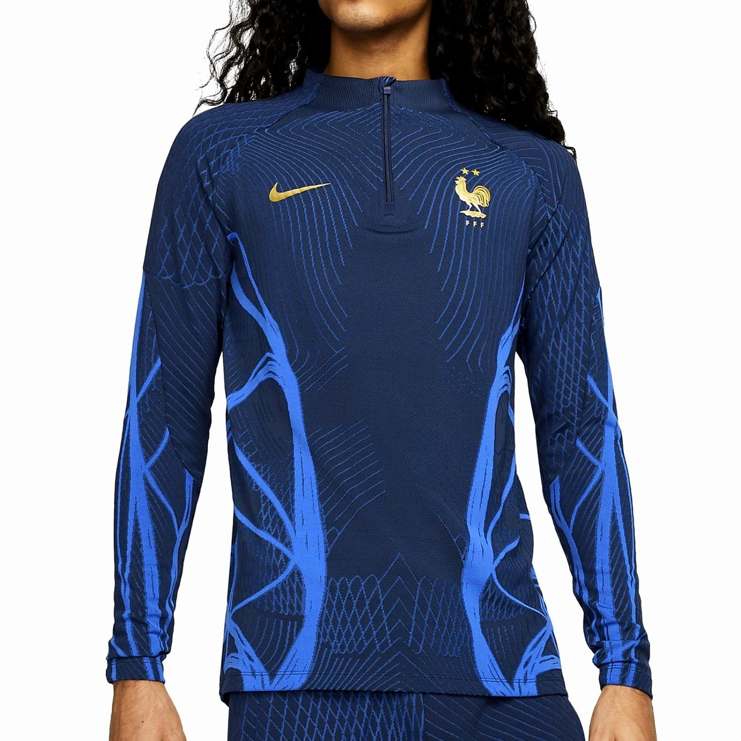 France soccer Elite players technical training top 2022/23 - Nike Unisex Activewear Adaptable