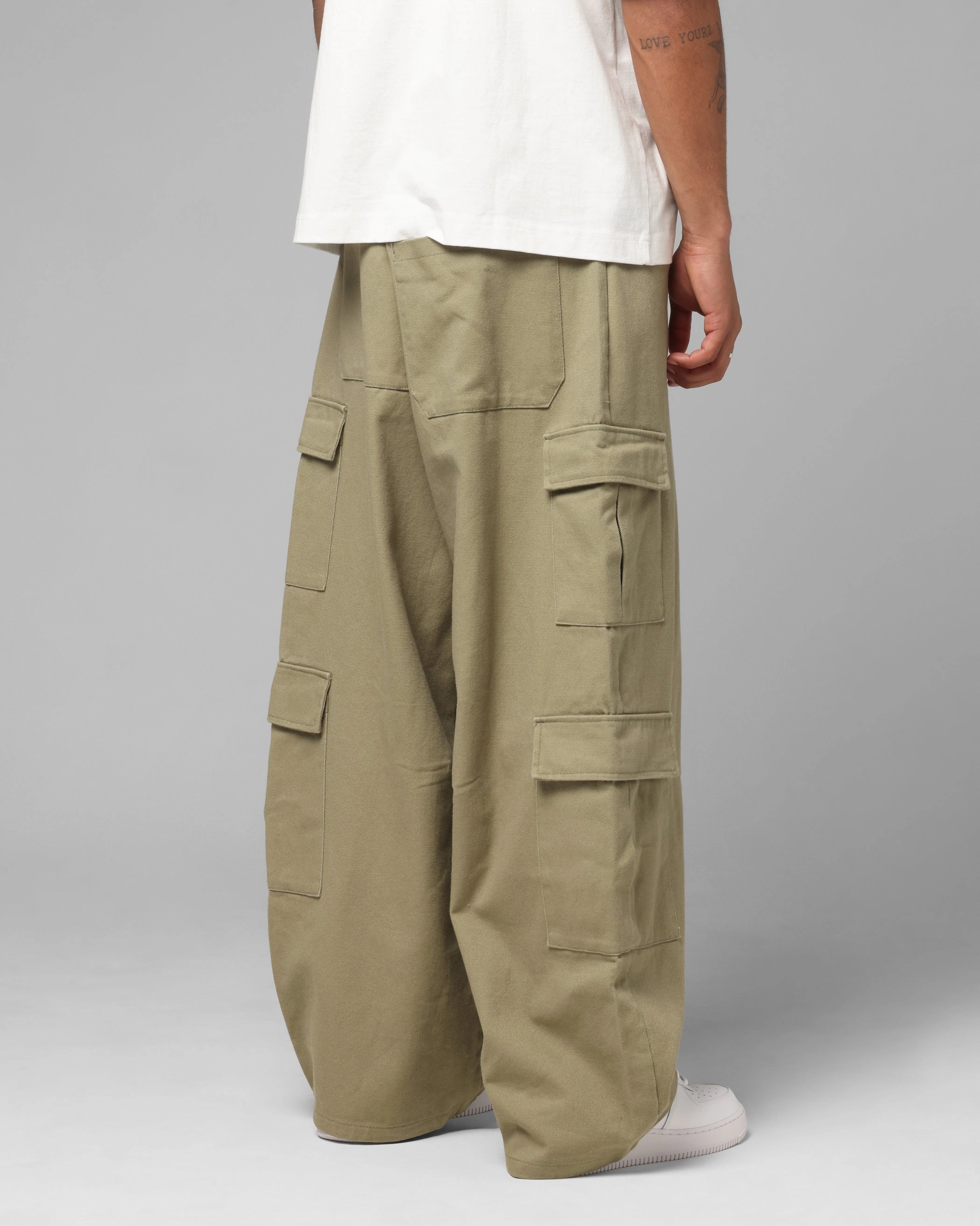 Ripstop Fabric Technology Loiter F-16 Balloon Cargo Pants Khaki