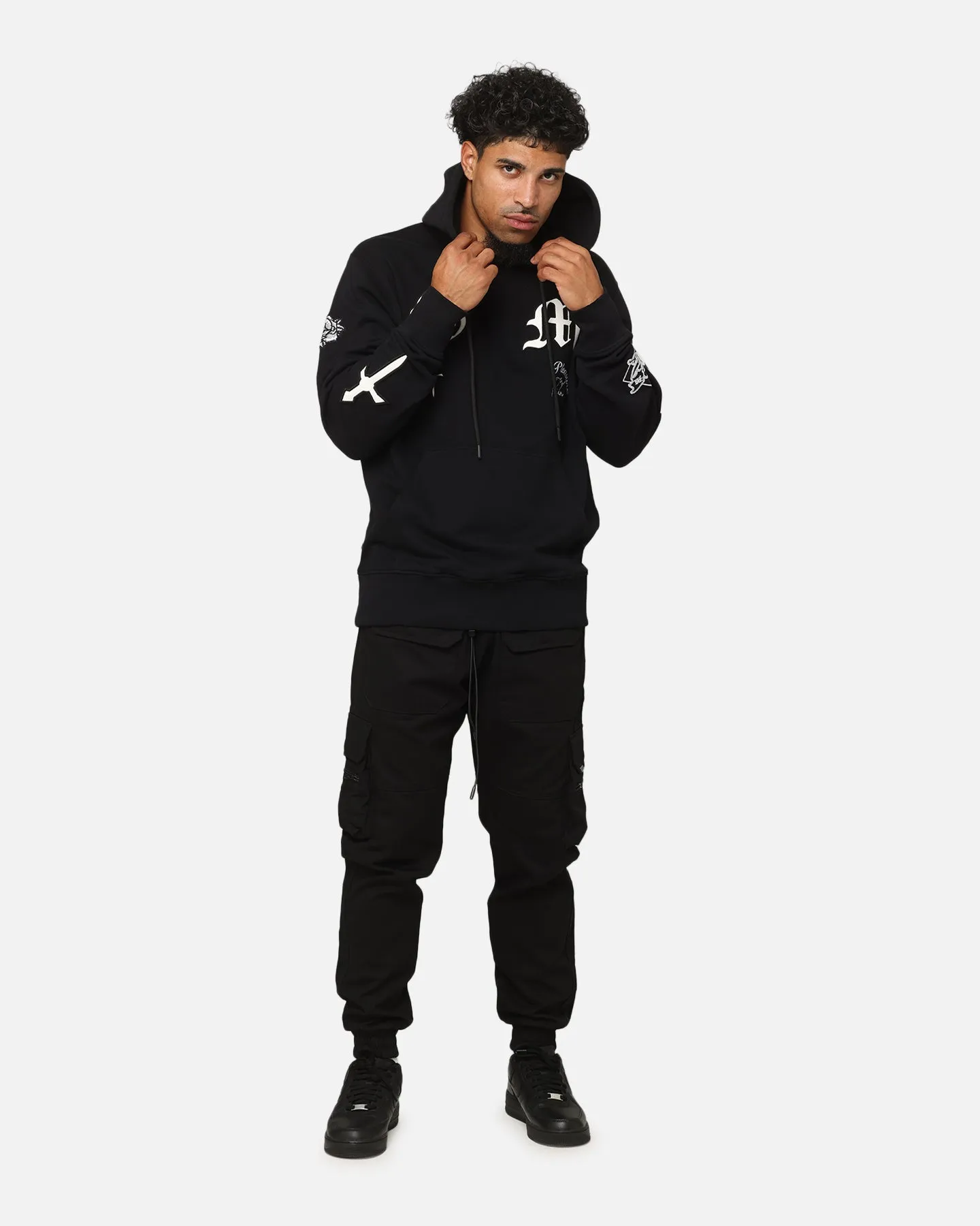 Saint Morta Graveyard V2 Hoodie Black/White Plan Active Lifestyle Gear