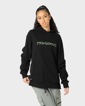 Pyra Engineer Hoodie Black/Green plus-size