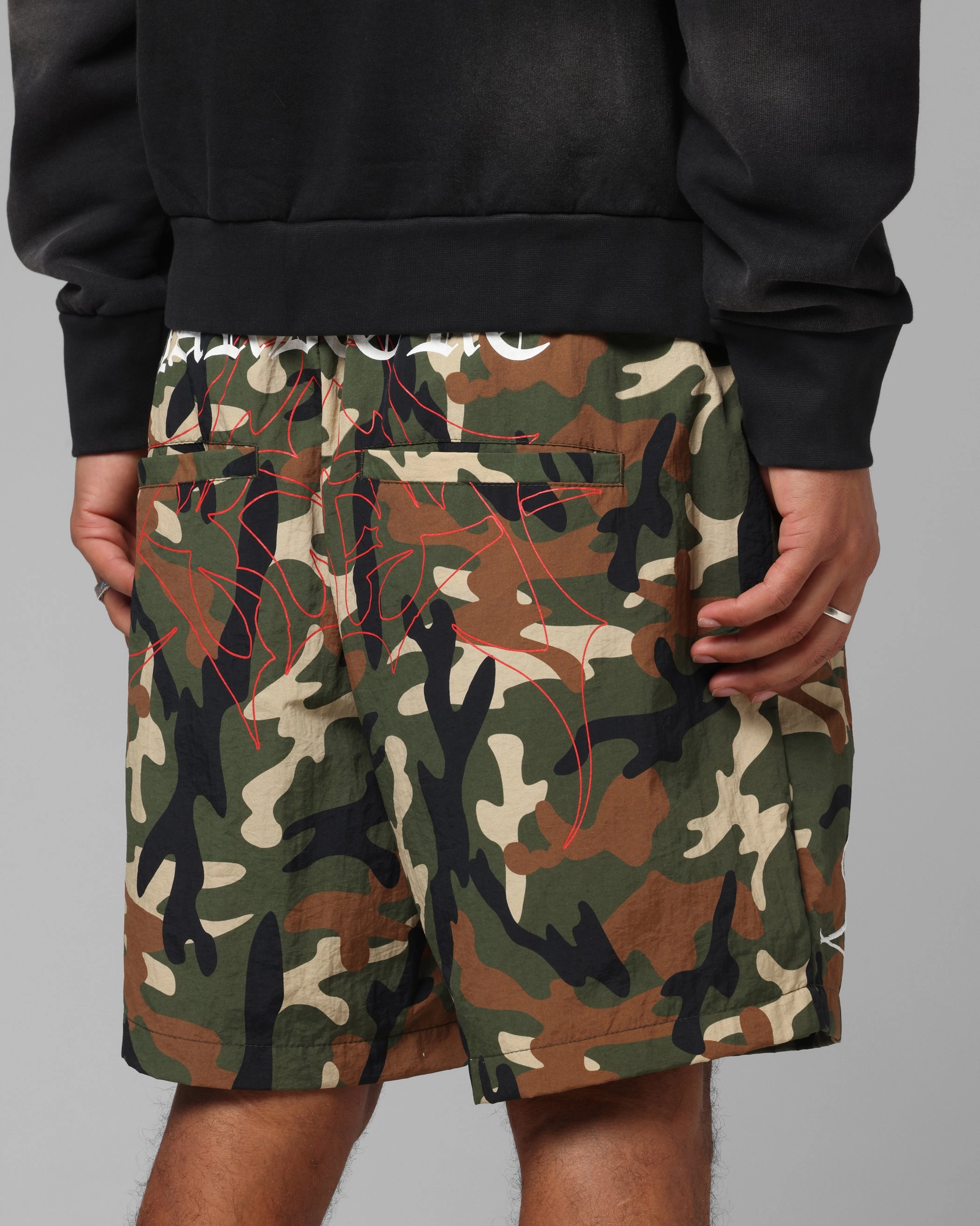 Loiter Hardcore Walk Shorts Camo Biodegradable Material Option