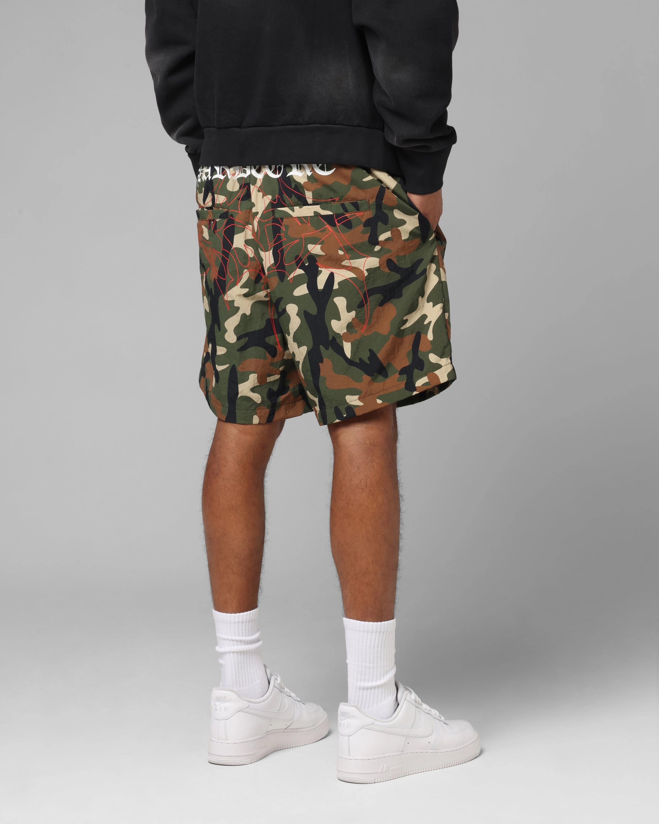 hiking apparel Loiter Hardcore Walk Shorts Camo