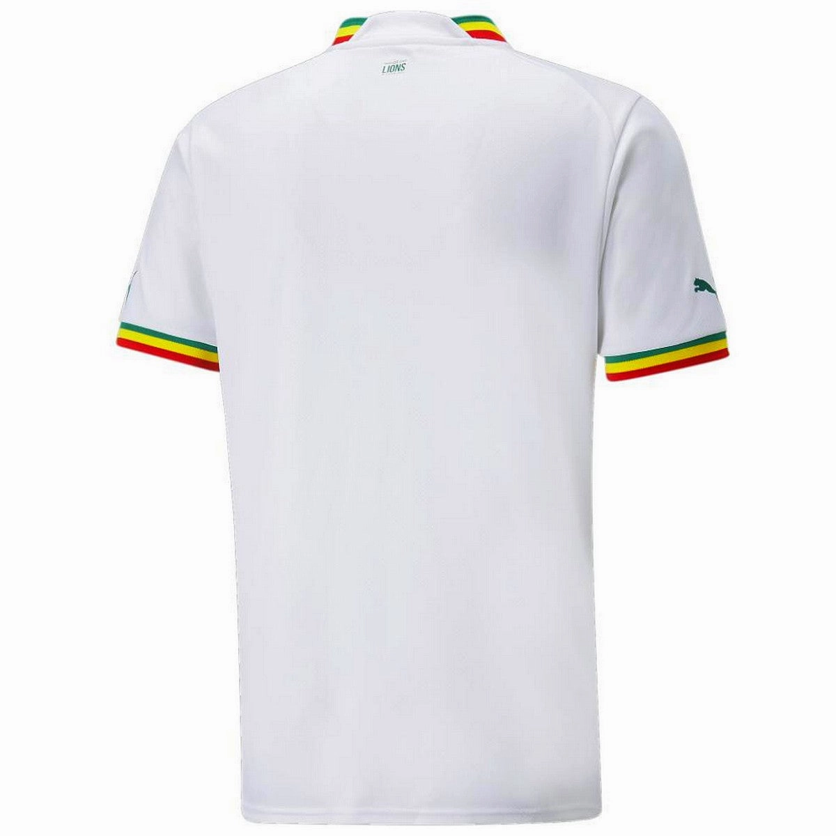Senegal national team Home soccer jersey 2022/23 - Puma Cross Ventilation Matrix Breathable
