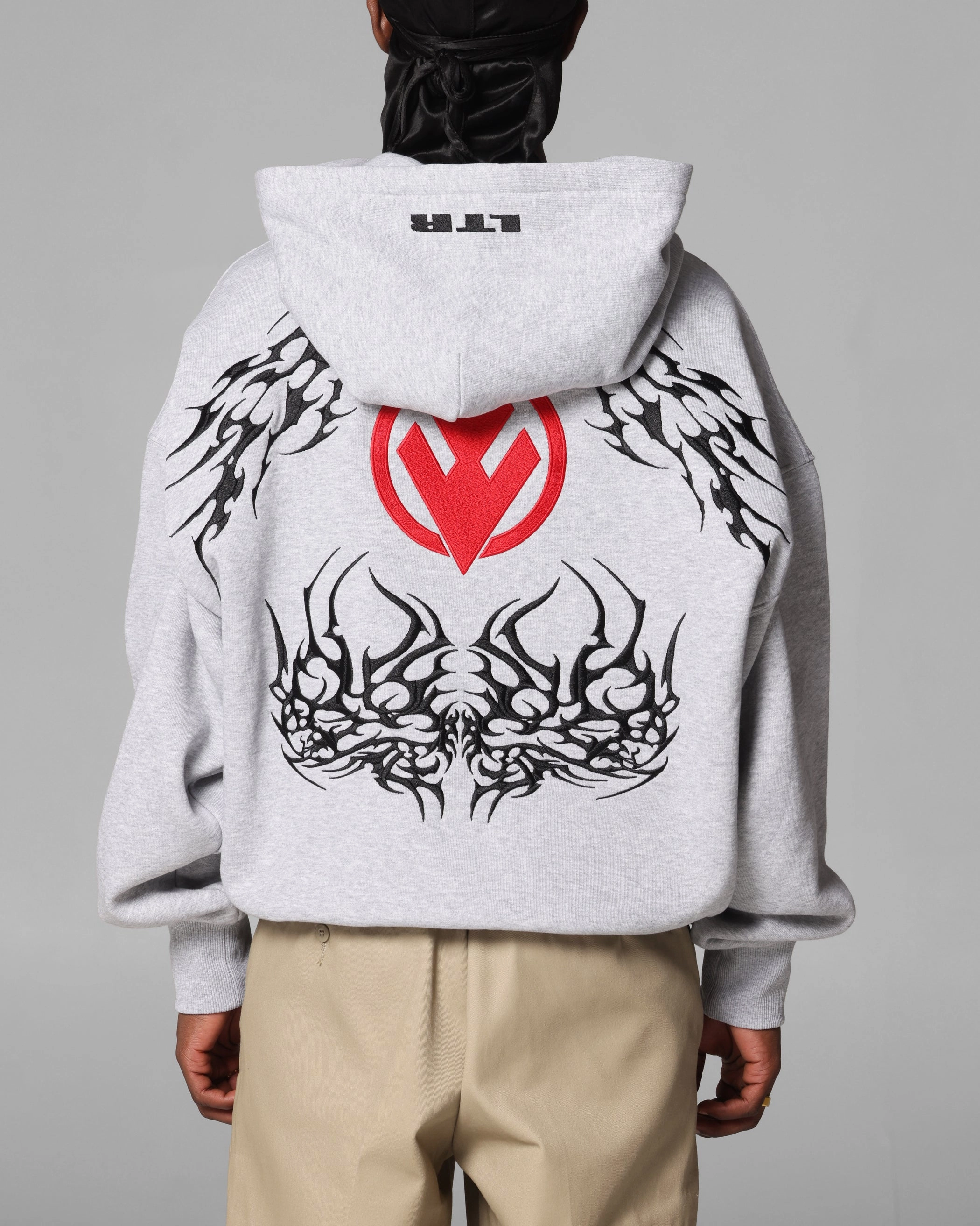 Relaxed Comfort Street Look Wear Loiter Star Wars Sith Hoodie Grey