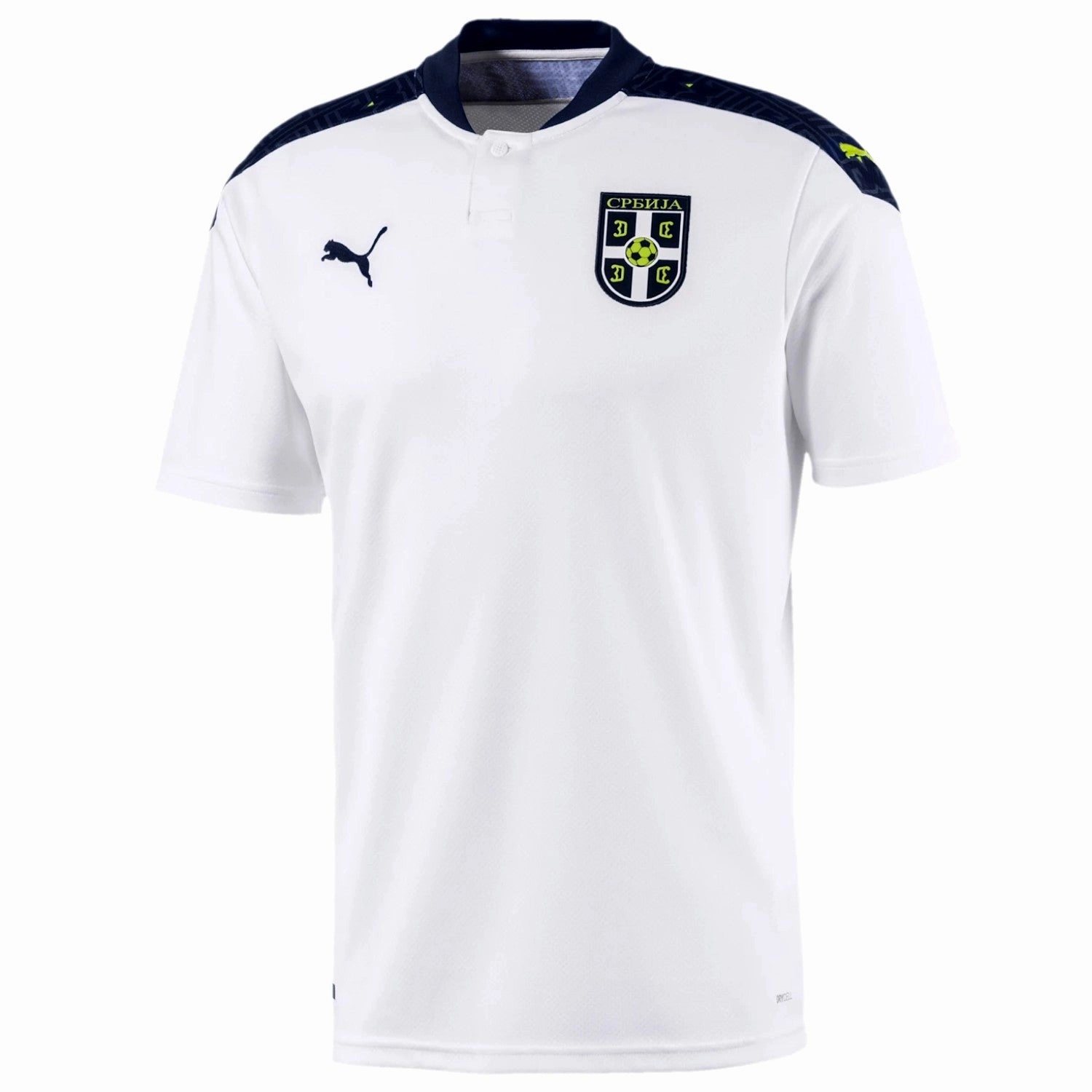 Serbia national team Away soccer jersey 2020/21 - Puma thinsulate Muscle Support System
