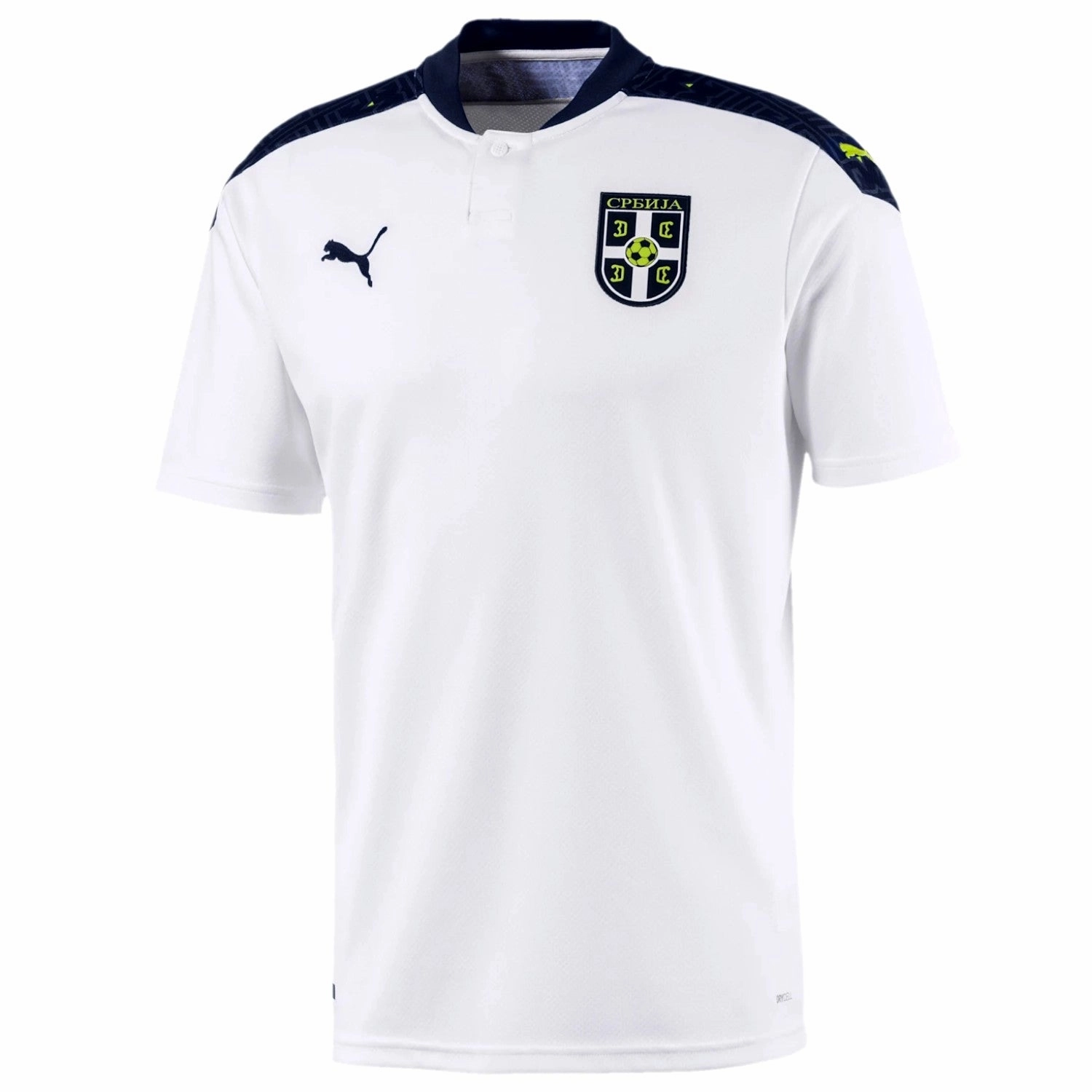 Serbia national team Away soccer jersey 2020/21 - Puma OdorNeutralizing Tech ElasticWaistbandTech