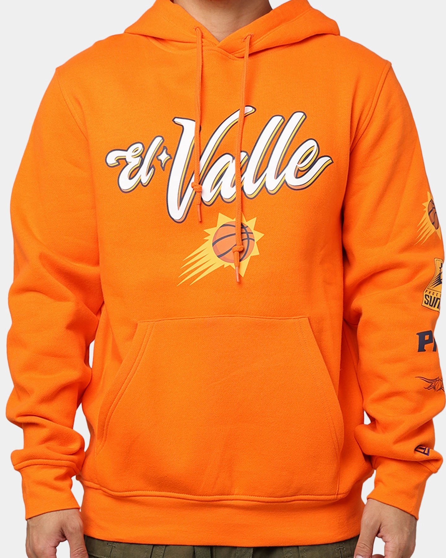 New Era Phoenix Suns NBA 2023 Hoodie Orange concert