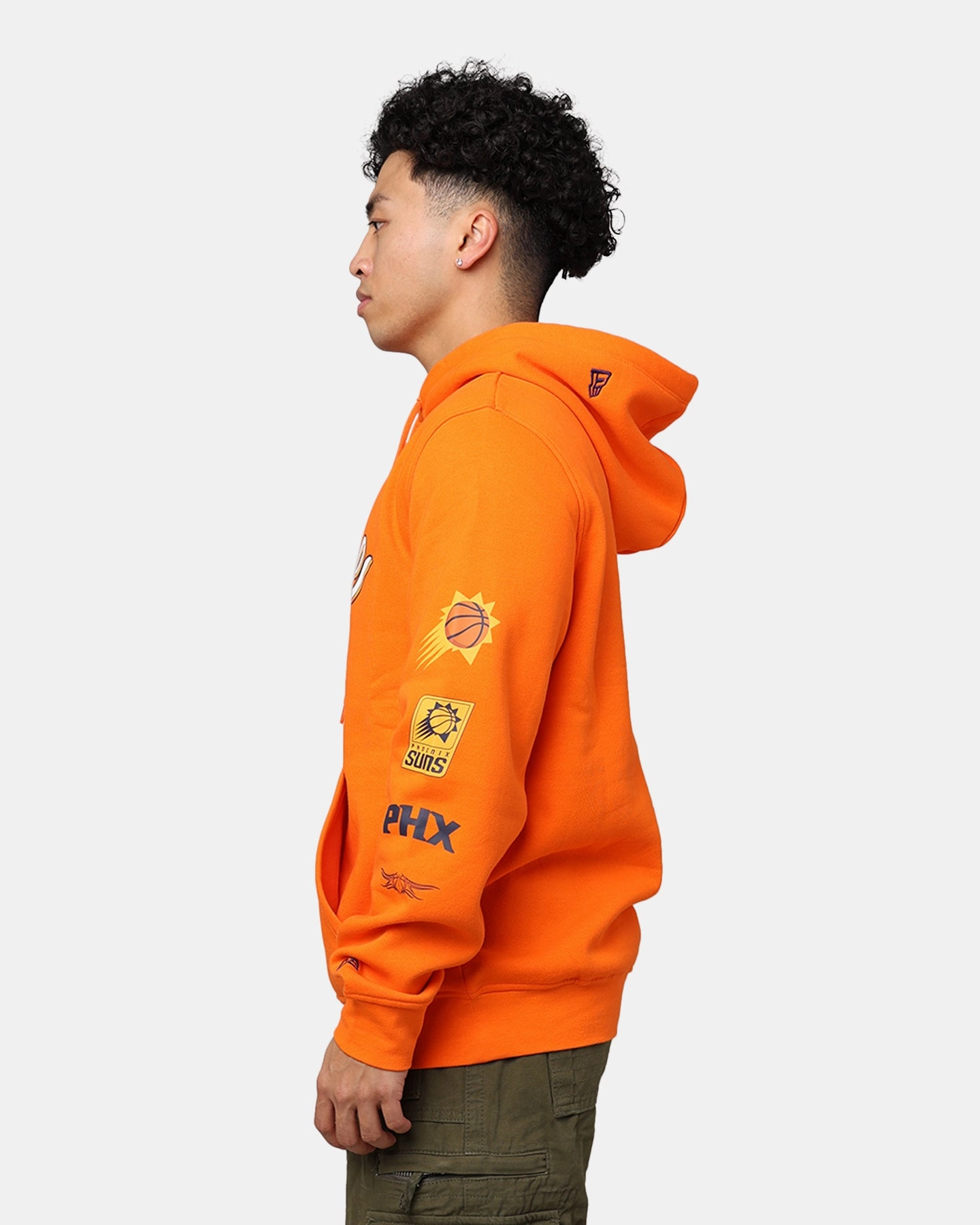 New Era Phoenix Suns NBA 2023 Hoodie Orange Unveil Trail Function