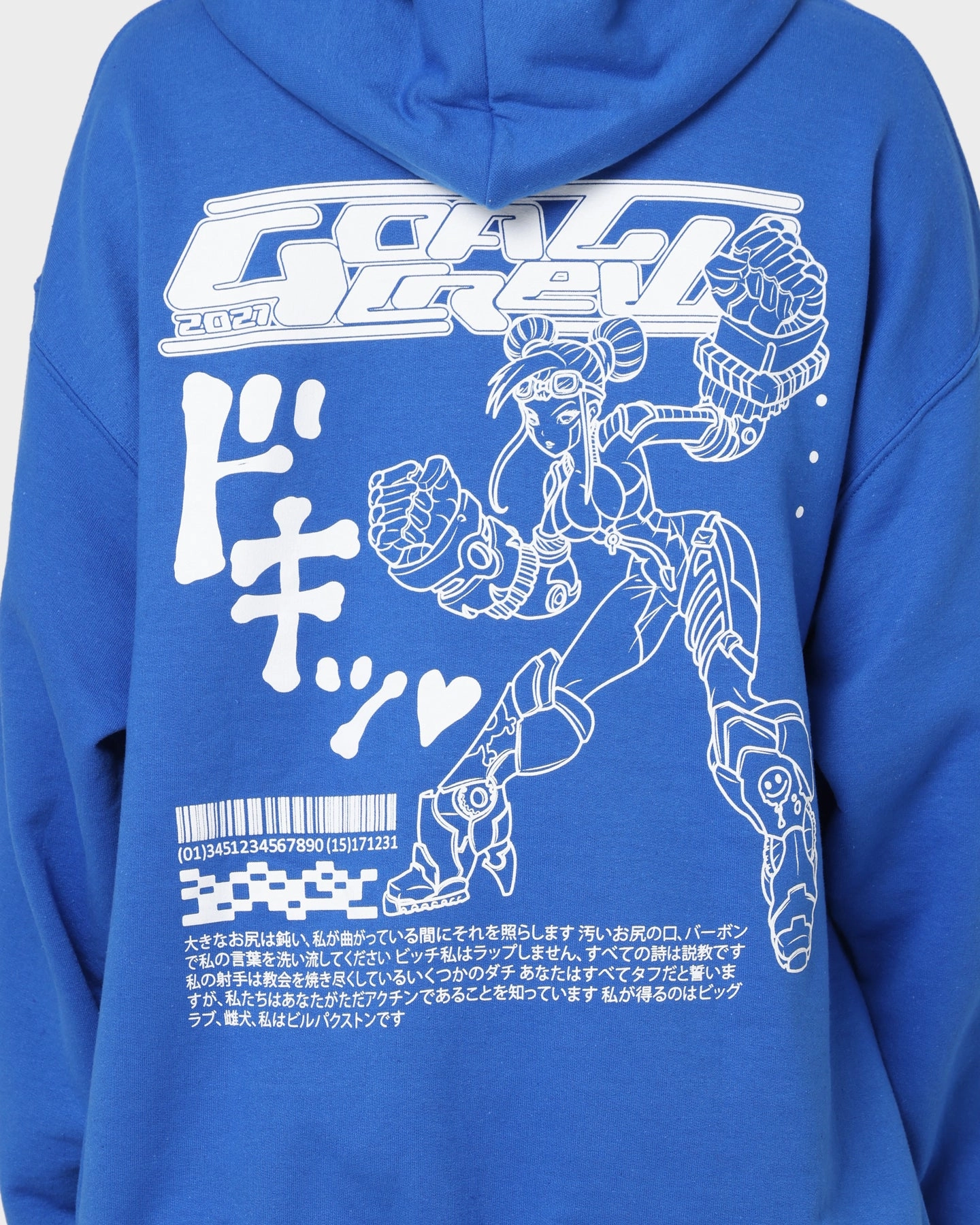 Goat Crew Kyoto Hoodie Blue Cravat