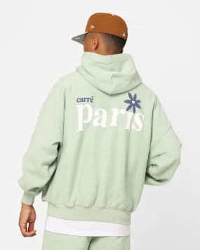 Windbreaker Tech Carre Petal Oversized Hoodie Pistachio