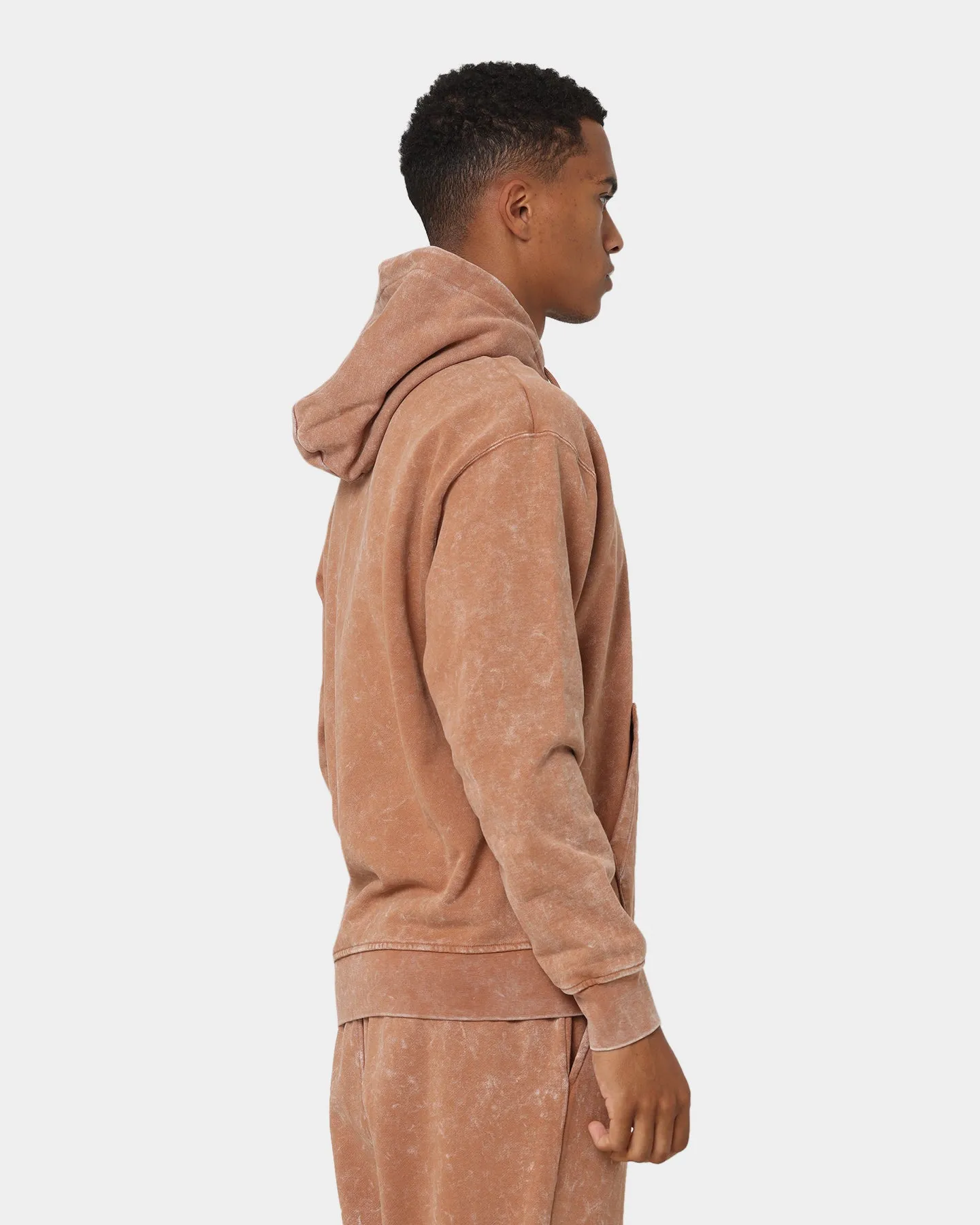 Jordan Essential Statement Washed Fleece Pullover Hoodie Mineral Clay Liability