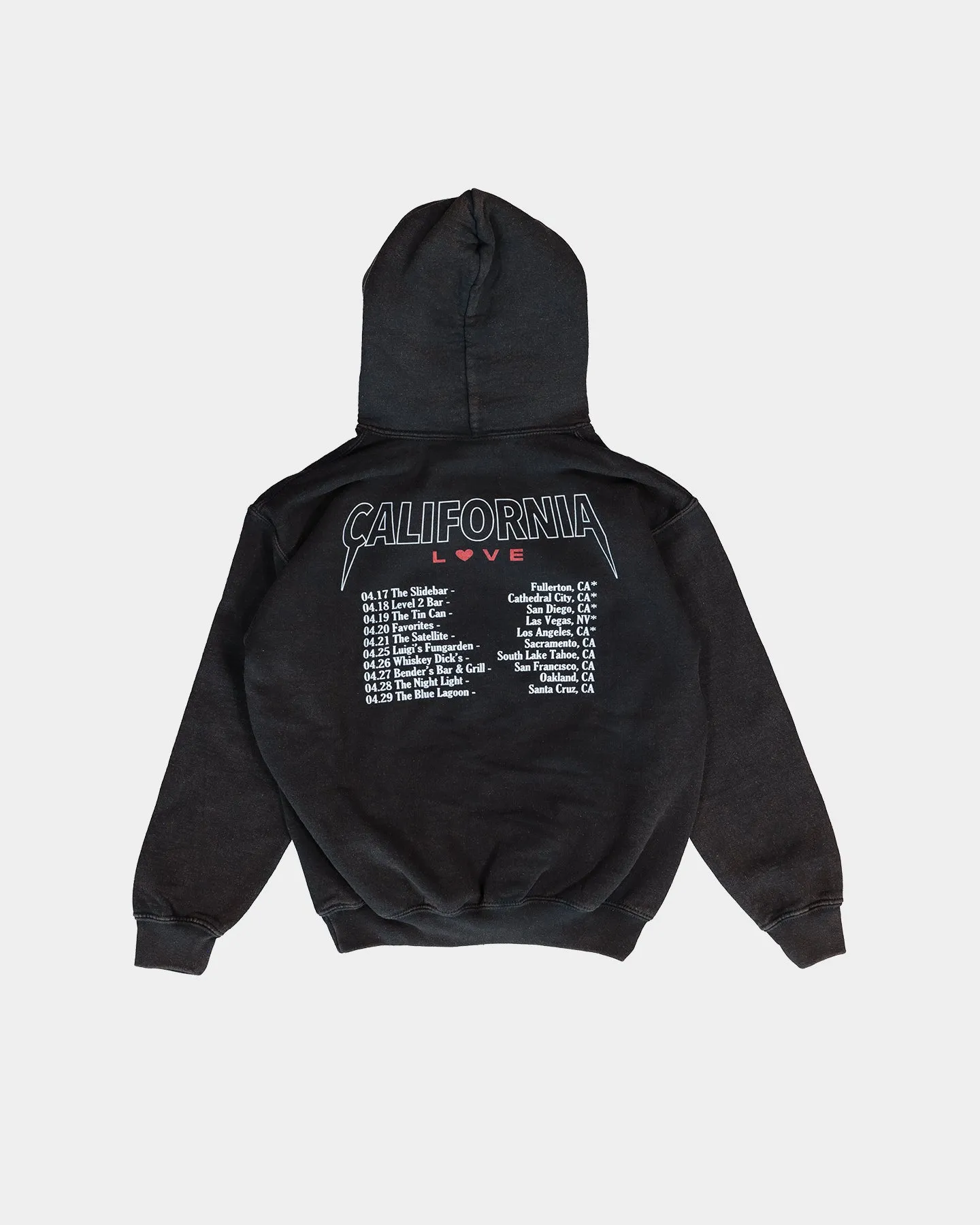 chefs Shortie Kid's California Love Hoodie Black