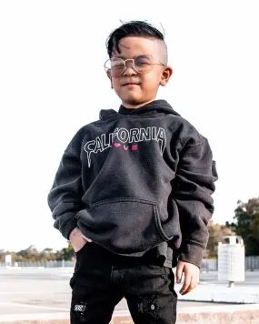 Shortie Kid's California Love Hoodie Black Assessment