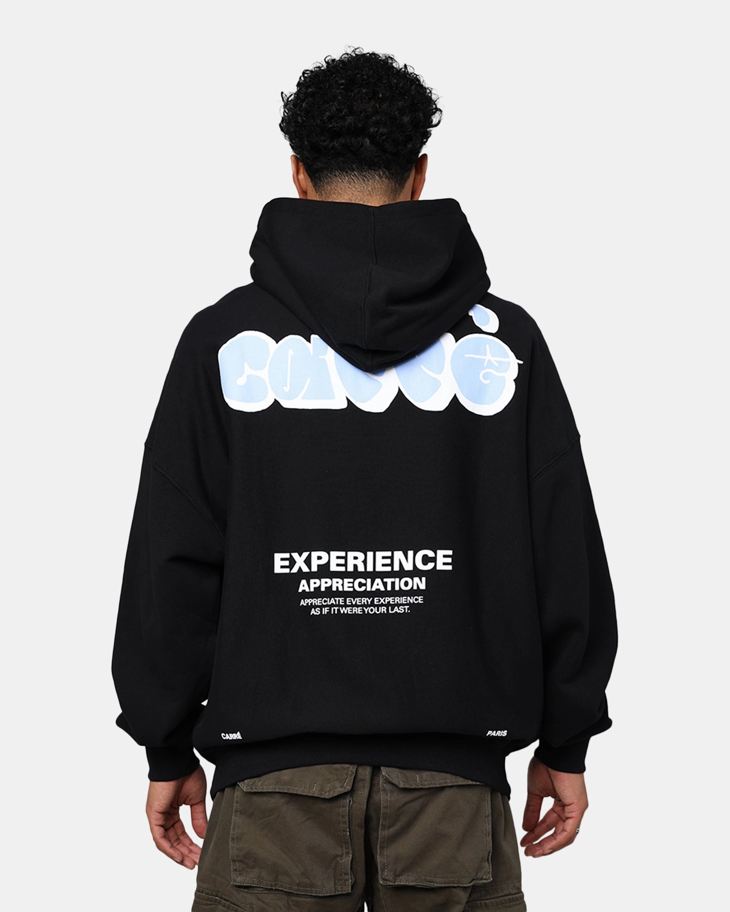 Degree Trust Carr?? Experience Oversized Hoodie Black