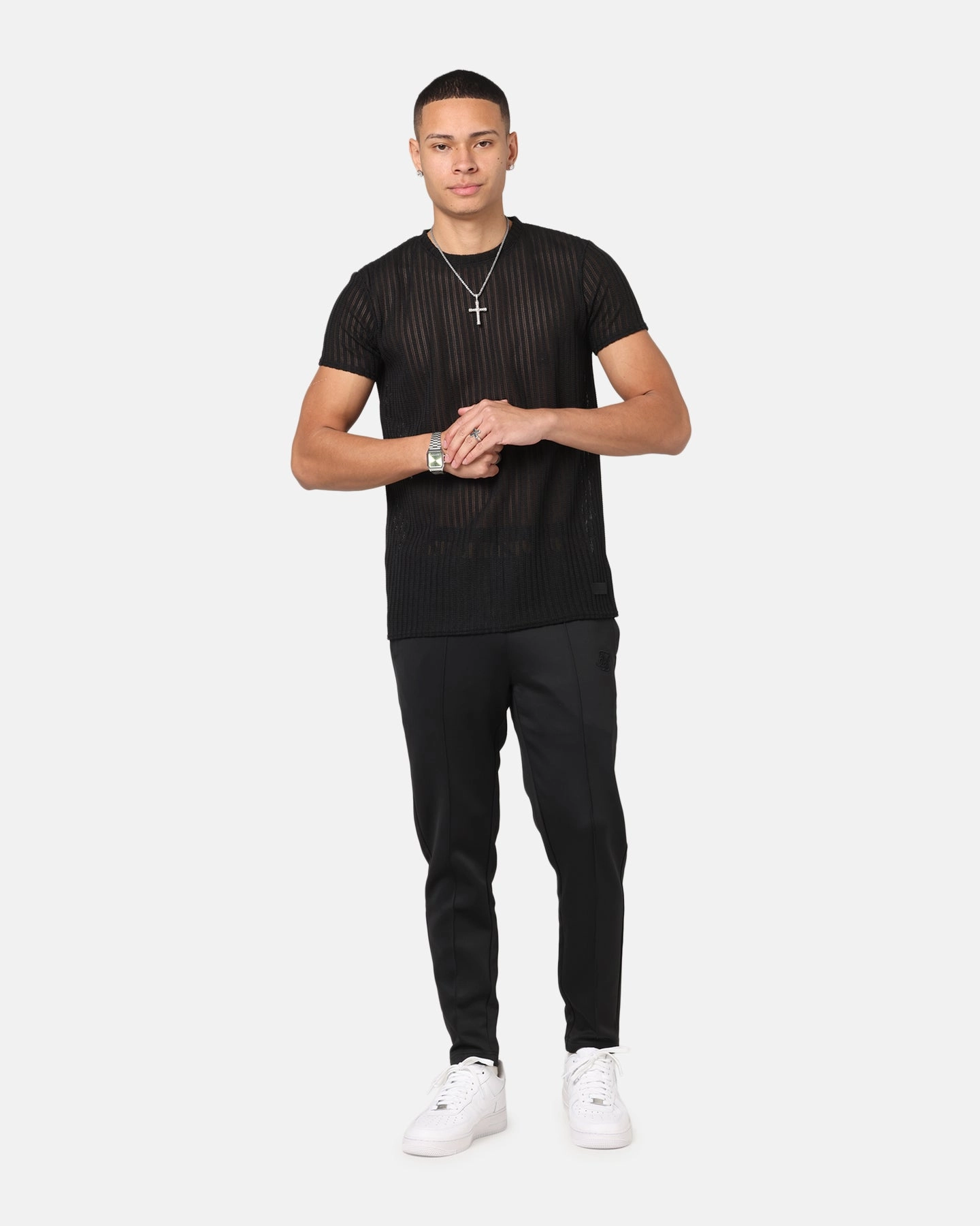 Weather Flex Sik Silk Smart Joggers Black