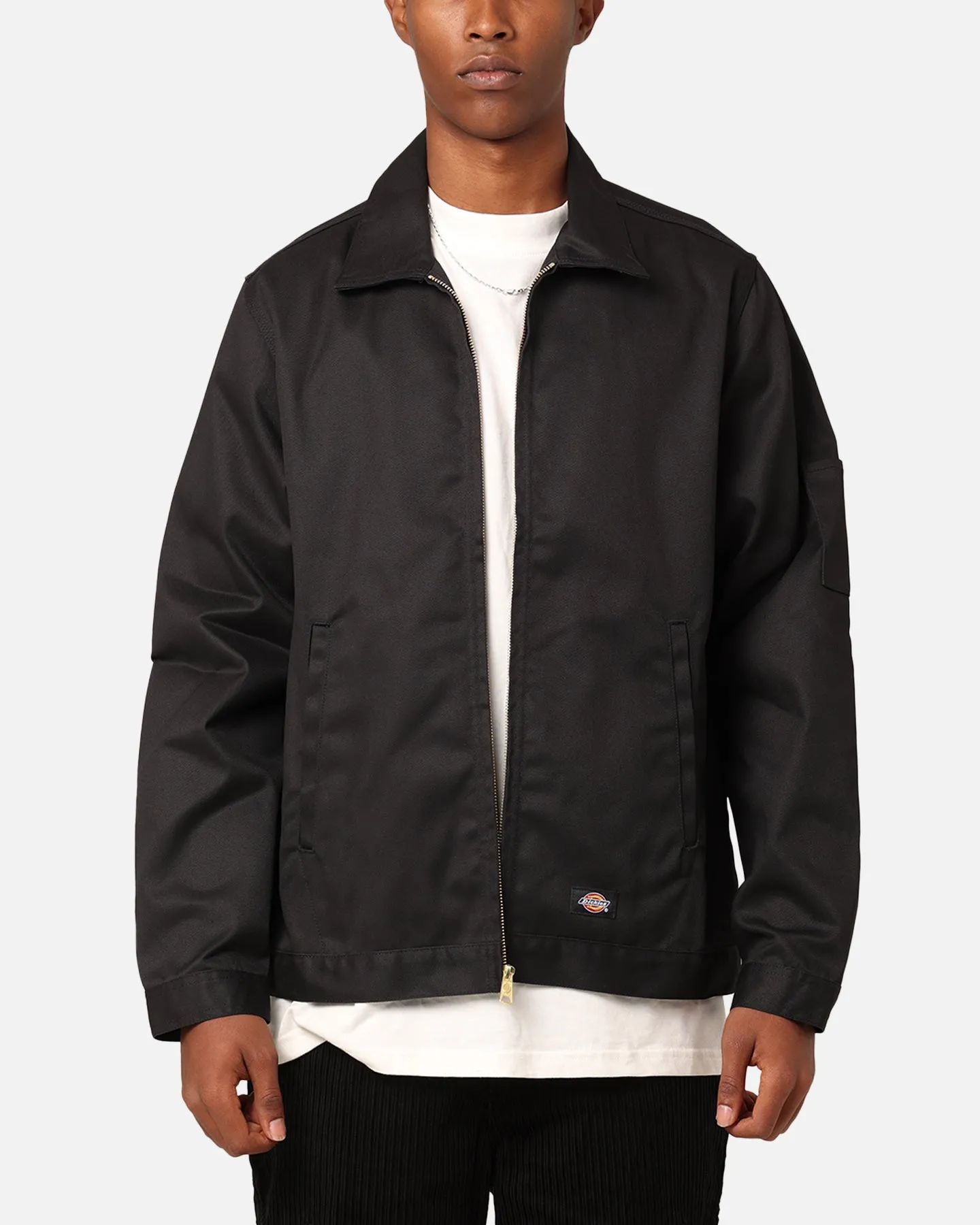 Dickies Eisenhower Jacket Black Fast Dry Non Irritating Collar