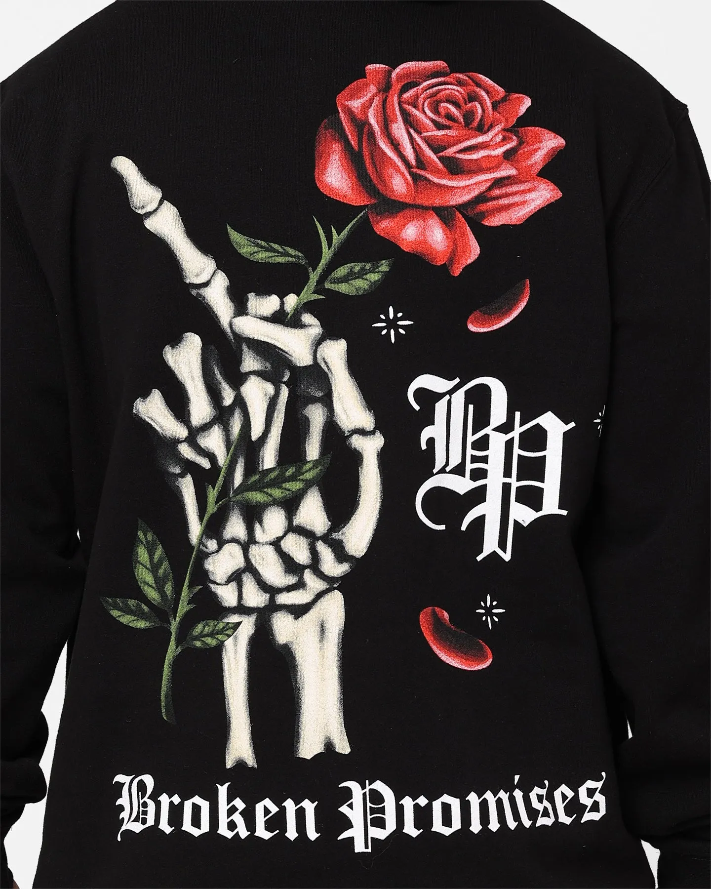 Seasonal Wear Outdoor Ready Broken Promises Wishful Thinking Hoodie Black