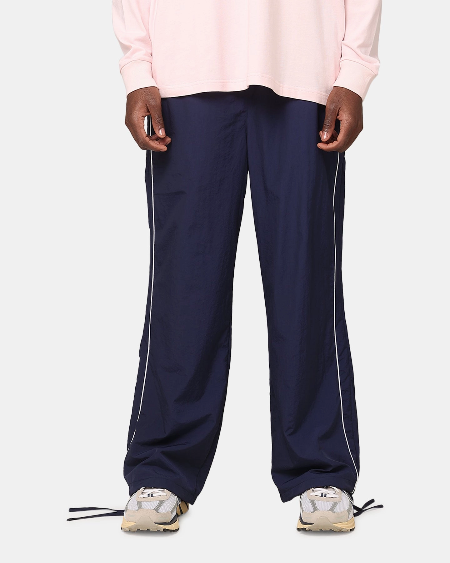 Versatile Comfort Wear All Day Wear Carre Apex Nylon Joggers Navy