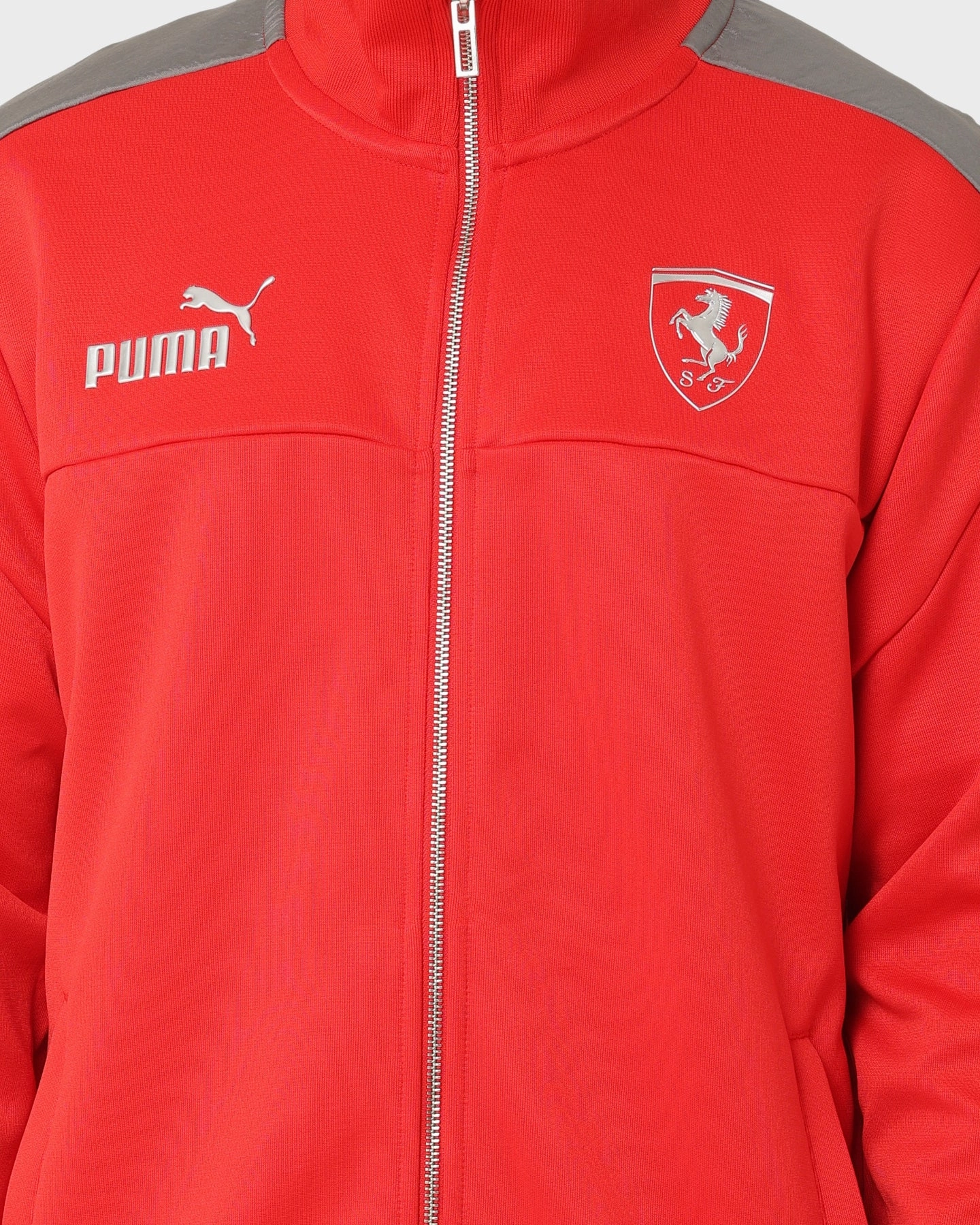 Propagate Puma X Ferrari Motorsports MT7 Monochrome Track Jacket Rosso Corsa