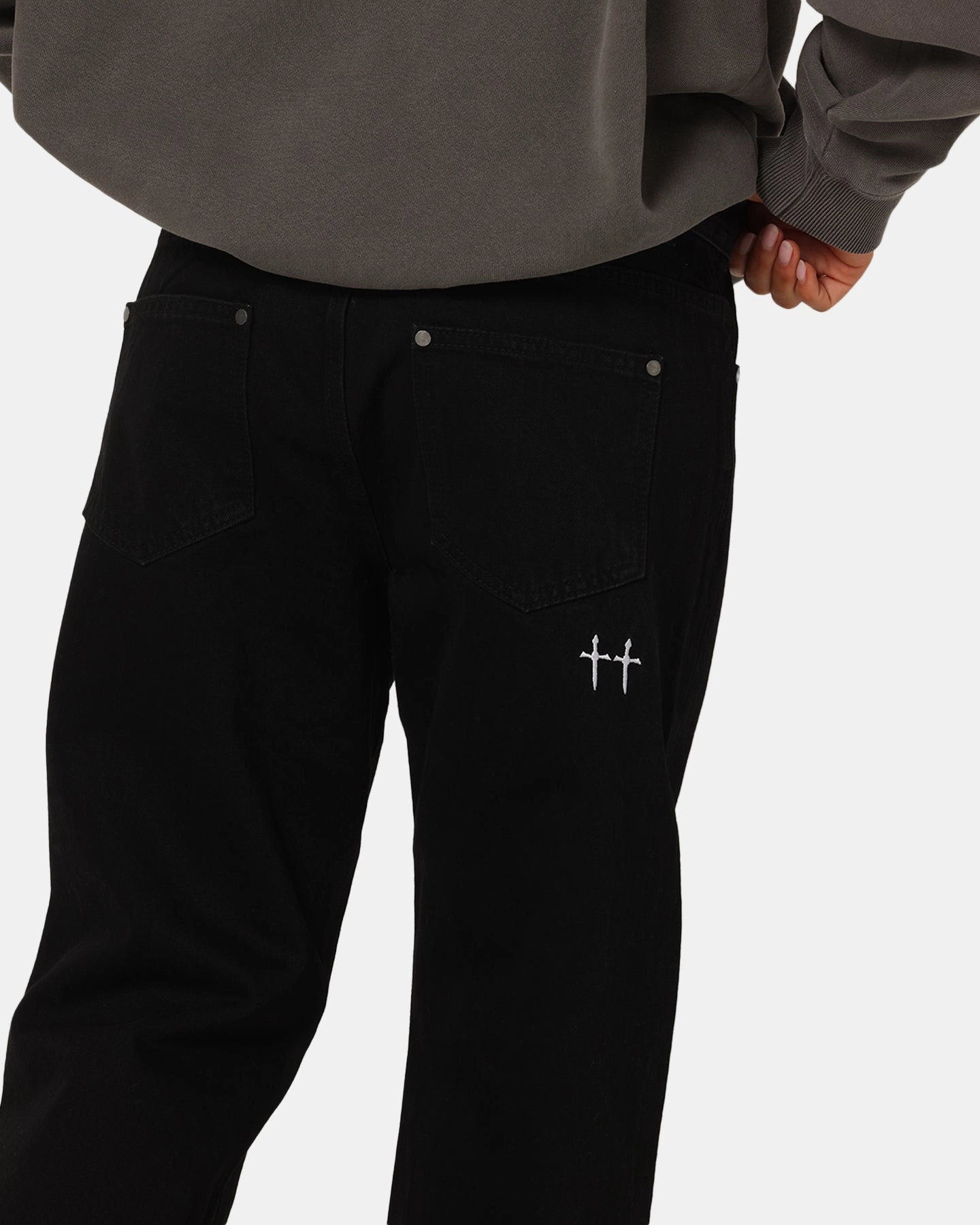 Saint Morta Psykhe Jeans Black Stonewash Always Appropriate