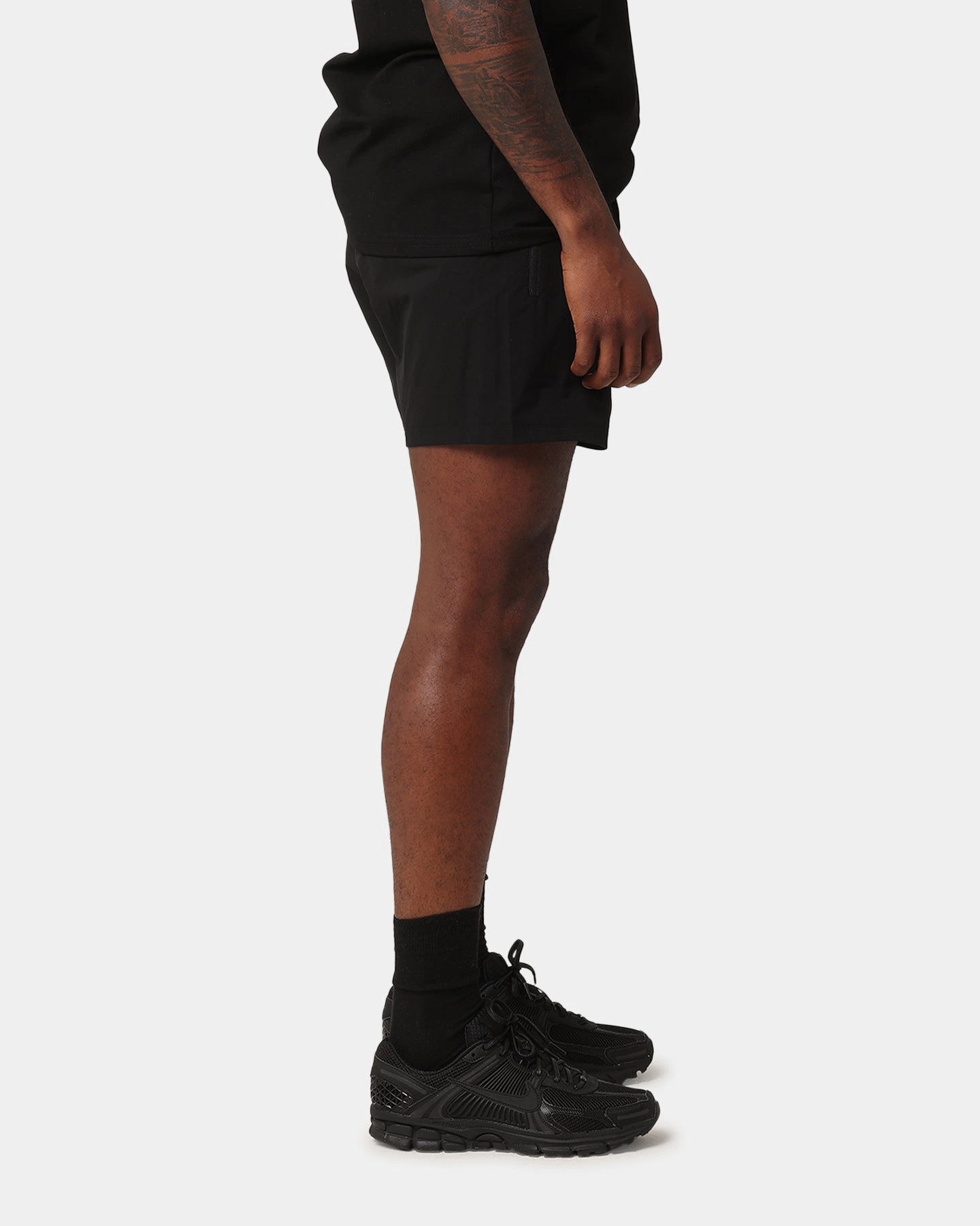 Emperor Apparel Performance Shorts Black Anti Sag Technology