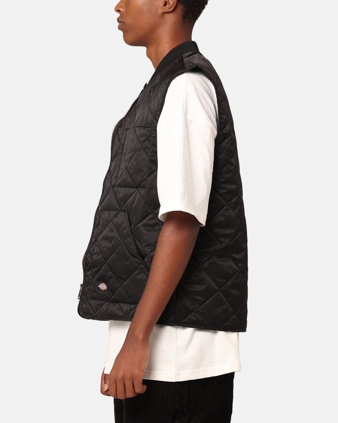 multiple pockets Dickies Vincent Vest Black