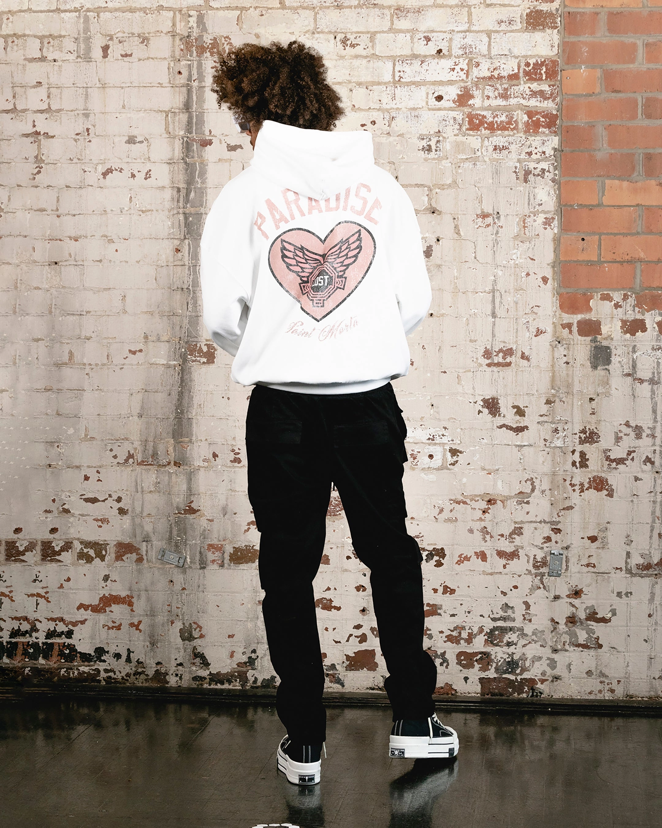 Saint Morta Paradise Lost Hoodie White Finance