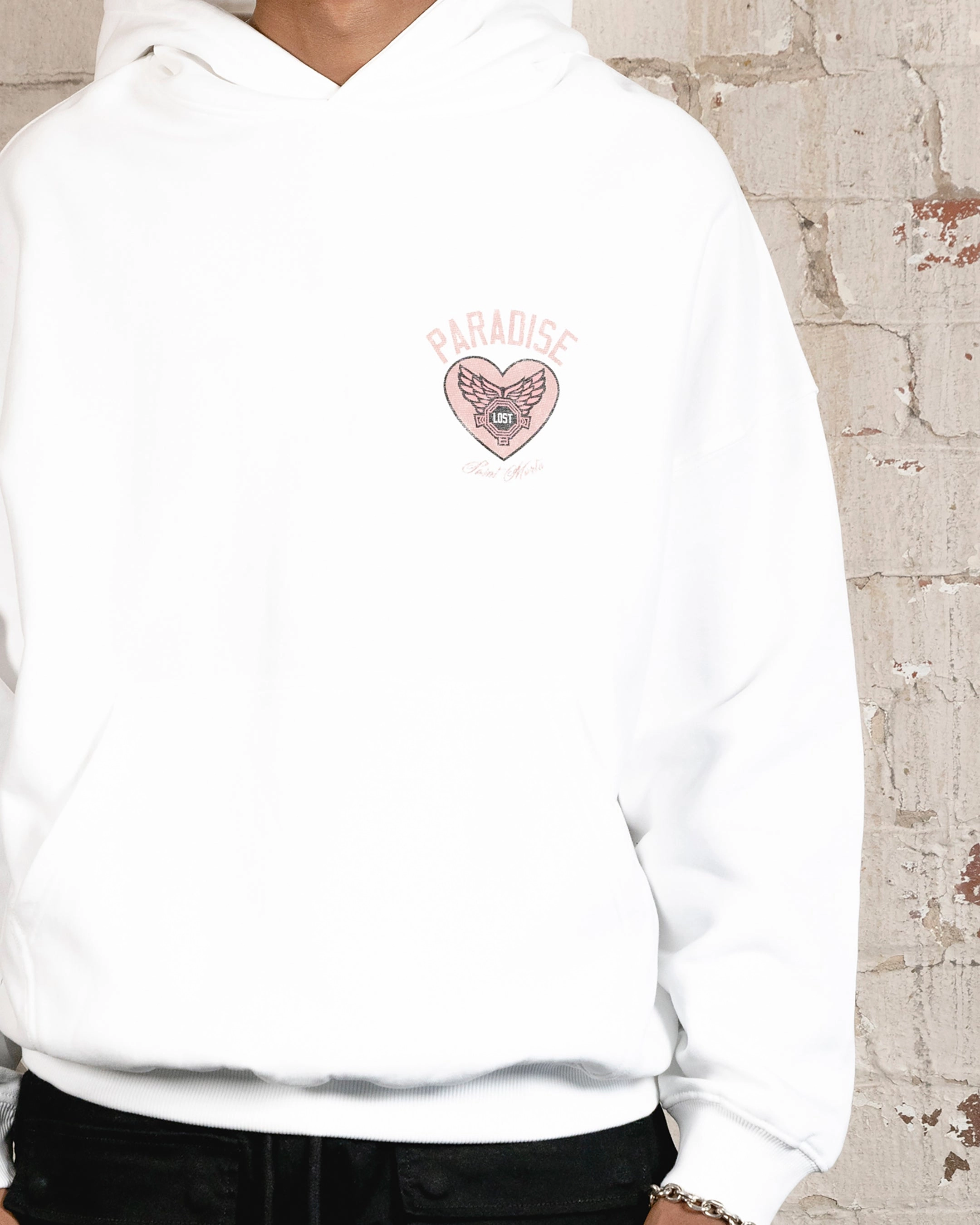 Saint Morta Paradise Lost Hoodie White Mountain