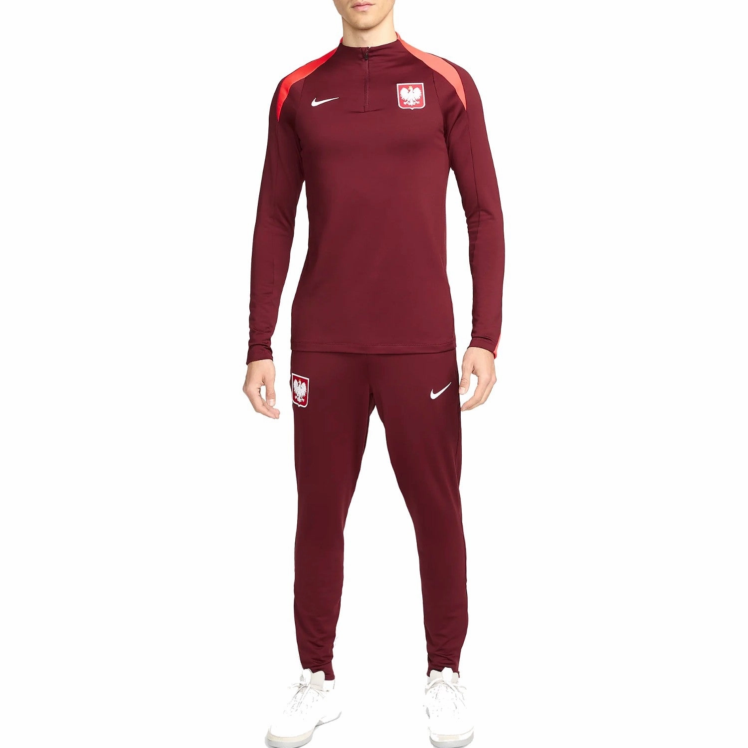 Poland training technical Soccer tracksuit 2024/25 - Nike Sleeveless Reinforced Elbow Patches