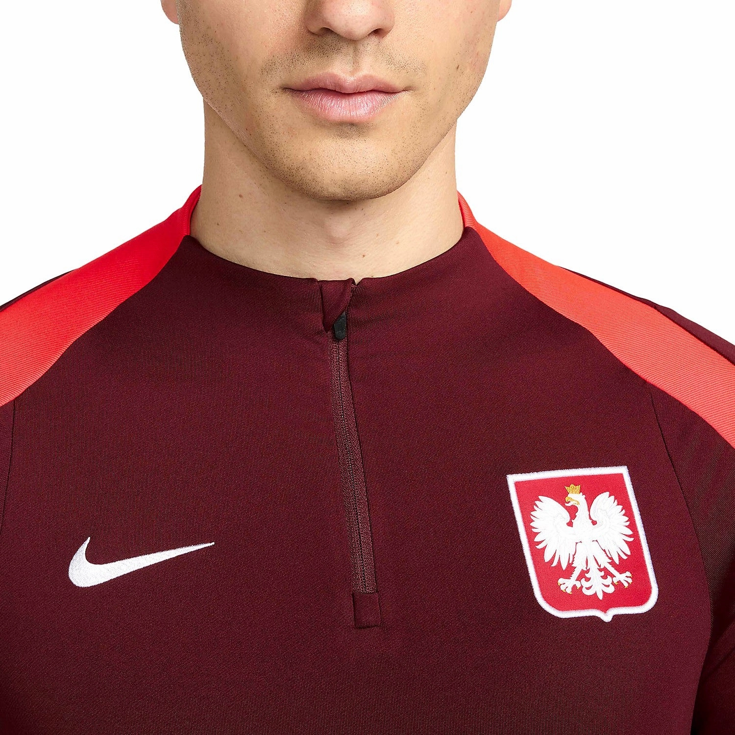Silicone Grip Hemline BodyMapped Ventilation Poland training technical Soccer tracksuit 2024/25 - Nike
