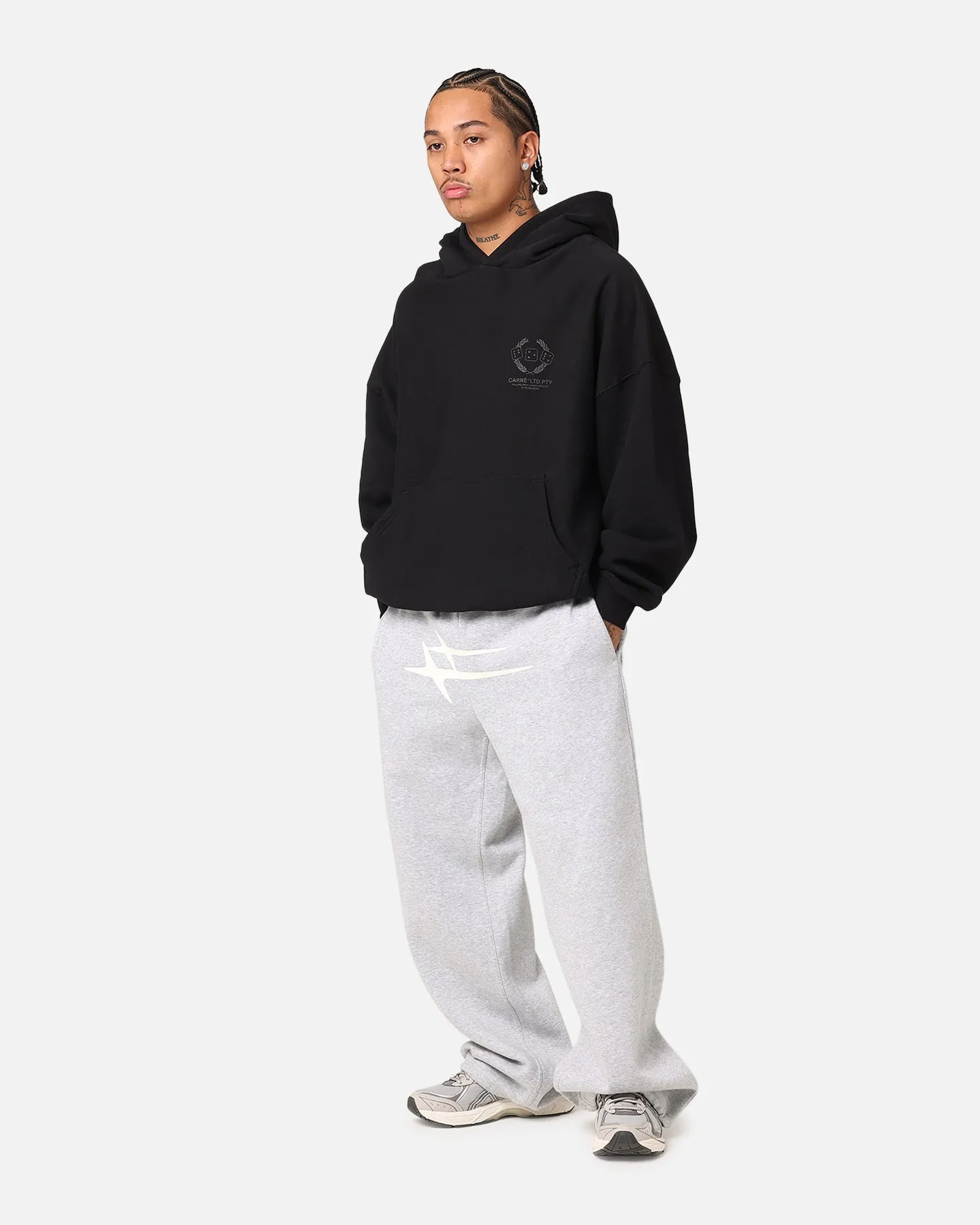 Carre Players Hoodie Black young people fishermen