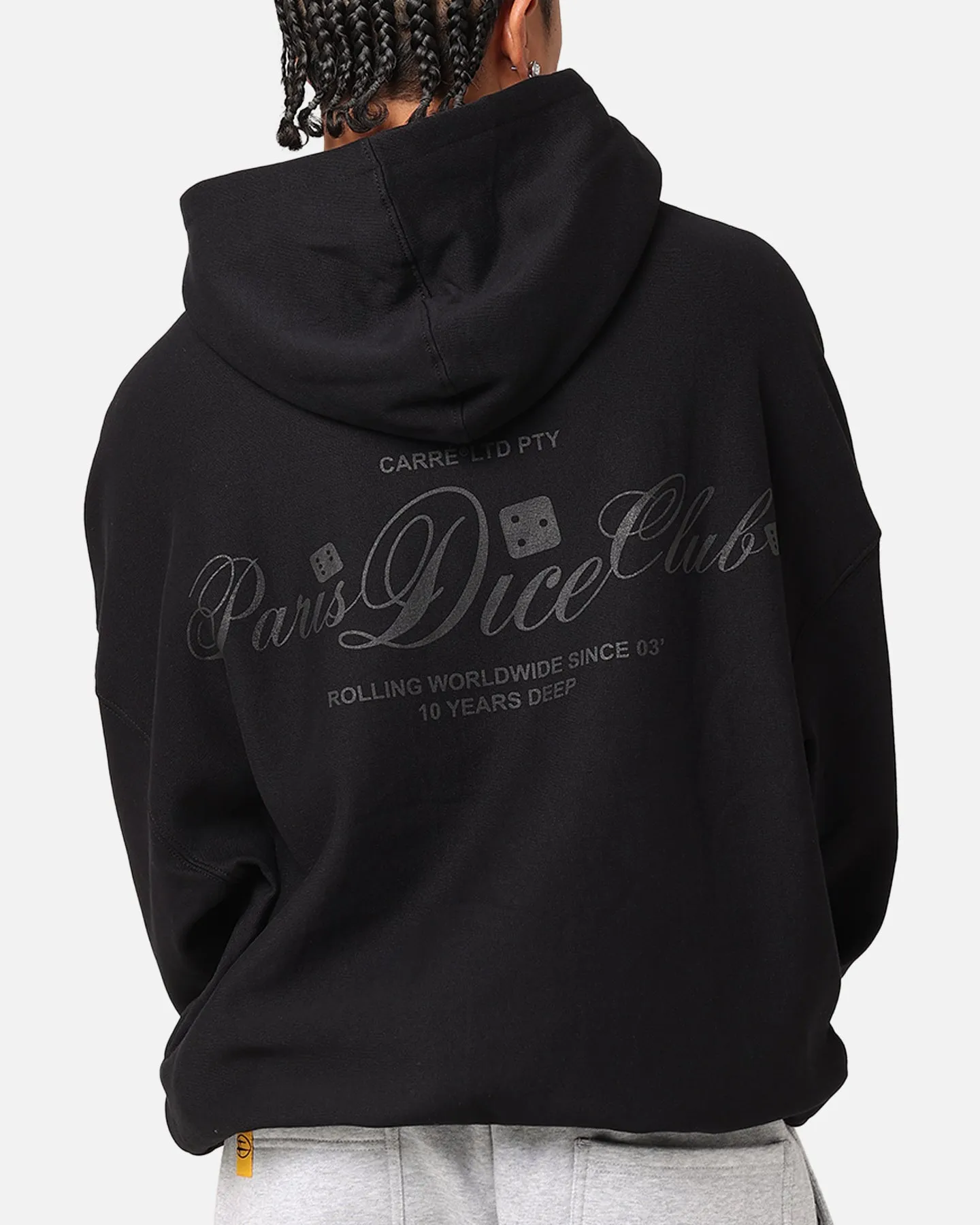 Classic Jacket Carre Players Hoodie Black