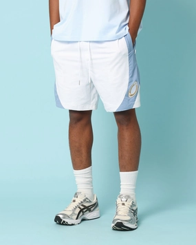 Anti Slip Waistband Carr?? C-Star Warm Up Shorts White