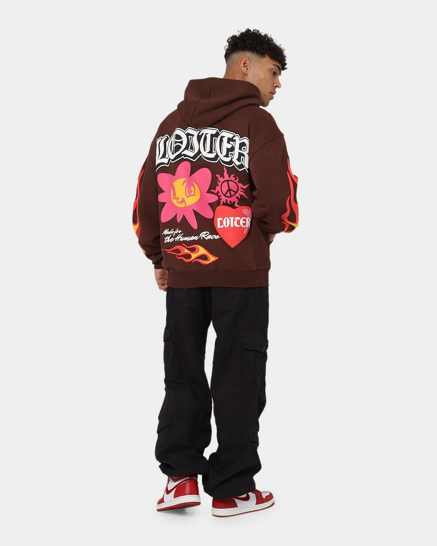 Loiter Euphoric Hoodie Brown Pilates