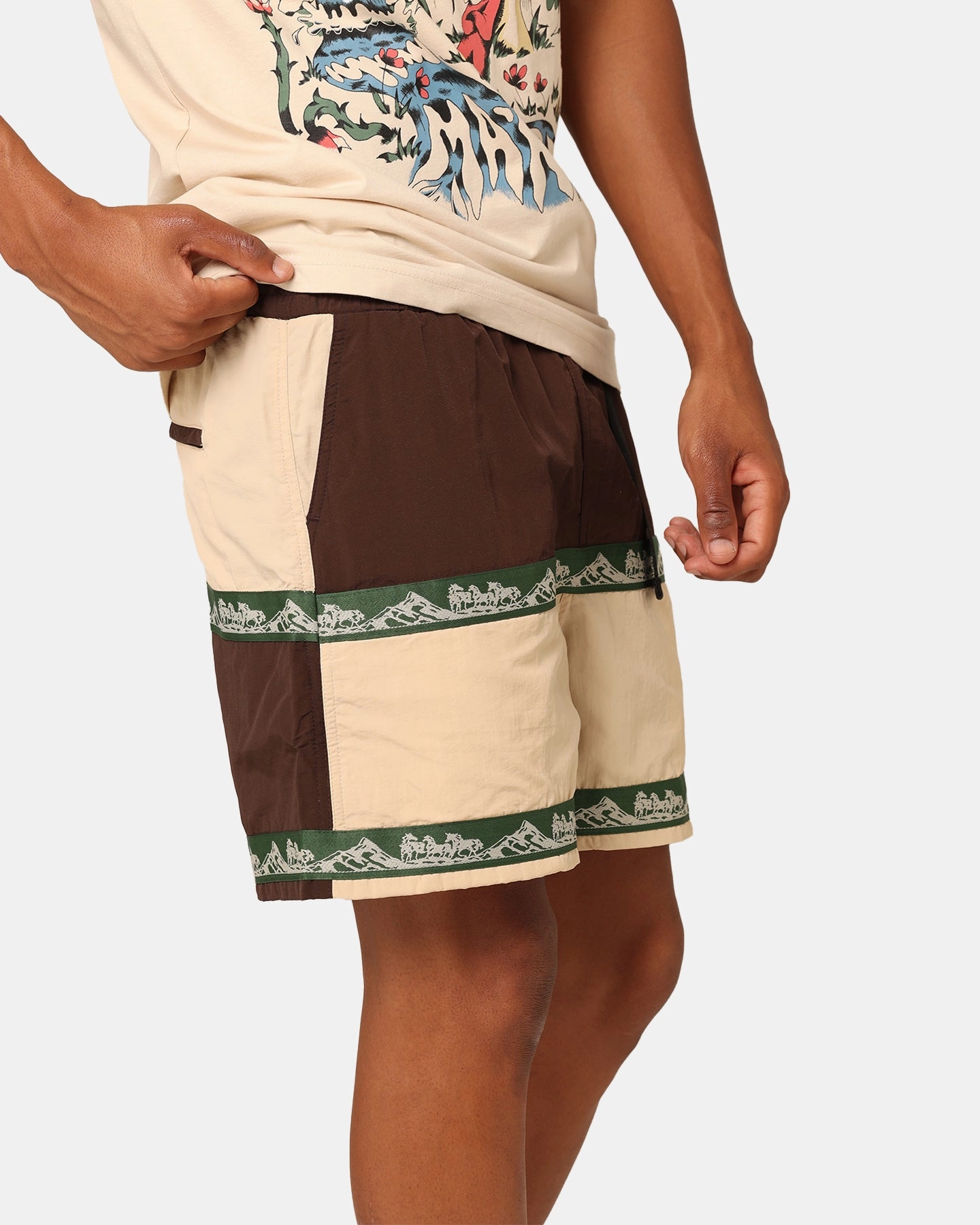 Unisex Design Market Sequoia Tech Shorts Multi