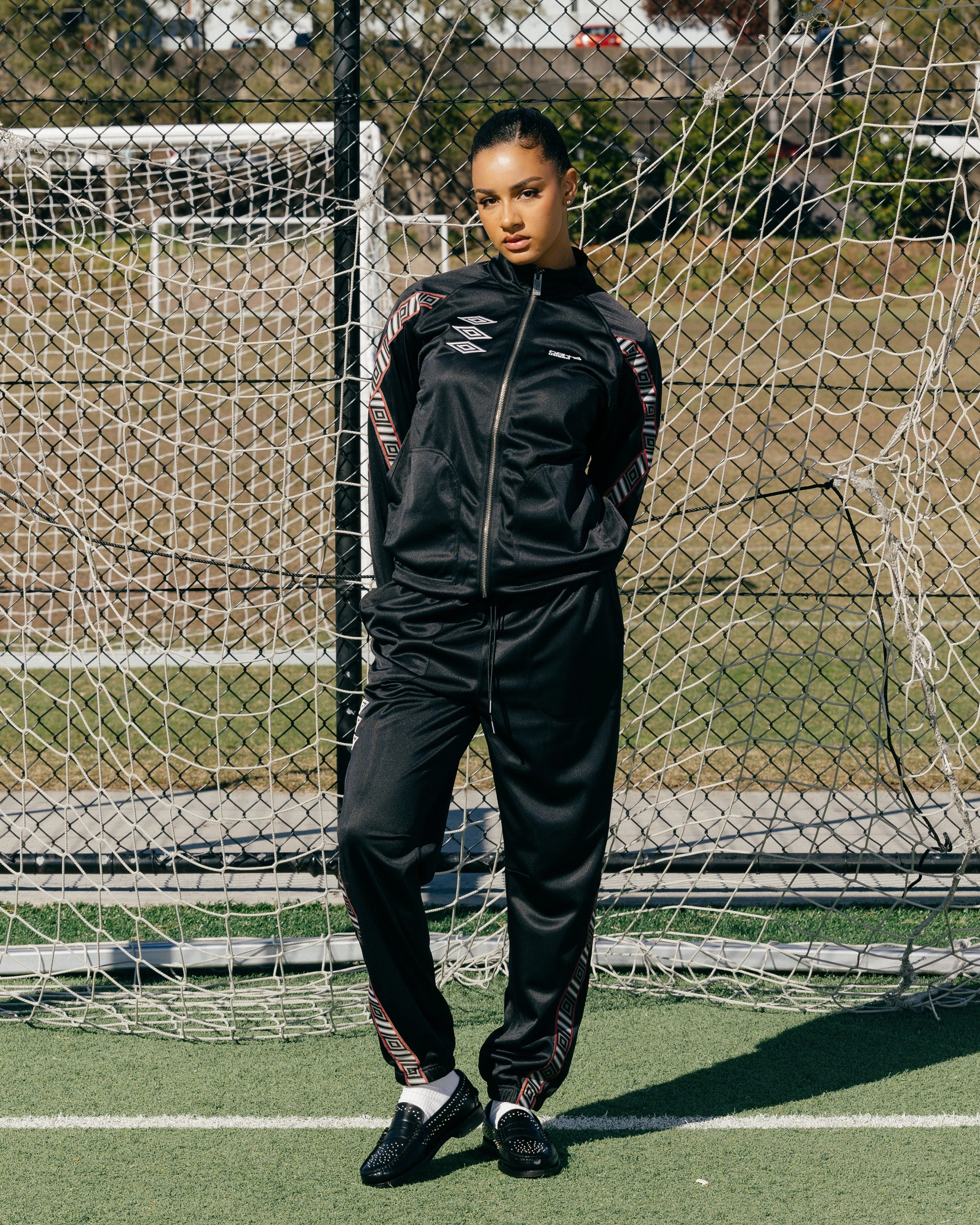 Carr?? X Umbro Unity Track Jacket Black Effort Threat
