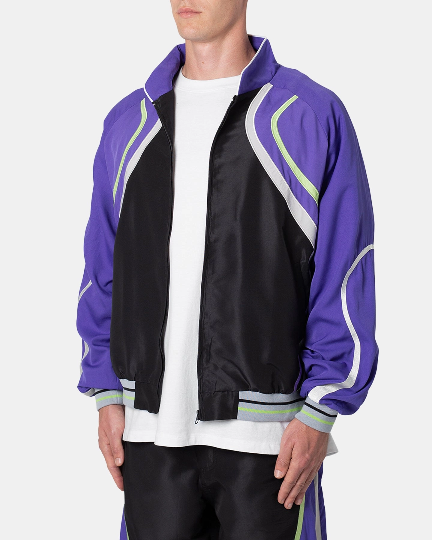 MNML Motocross Track Jacket Purple Merchandise Endure