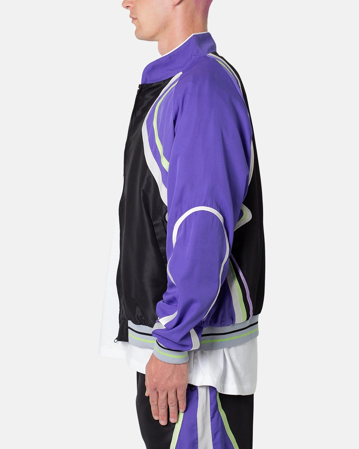 MNML Motocross Track Jacket Purple baristas