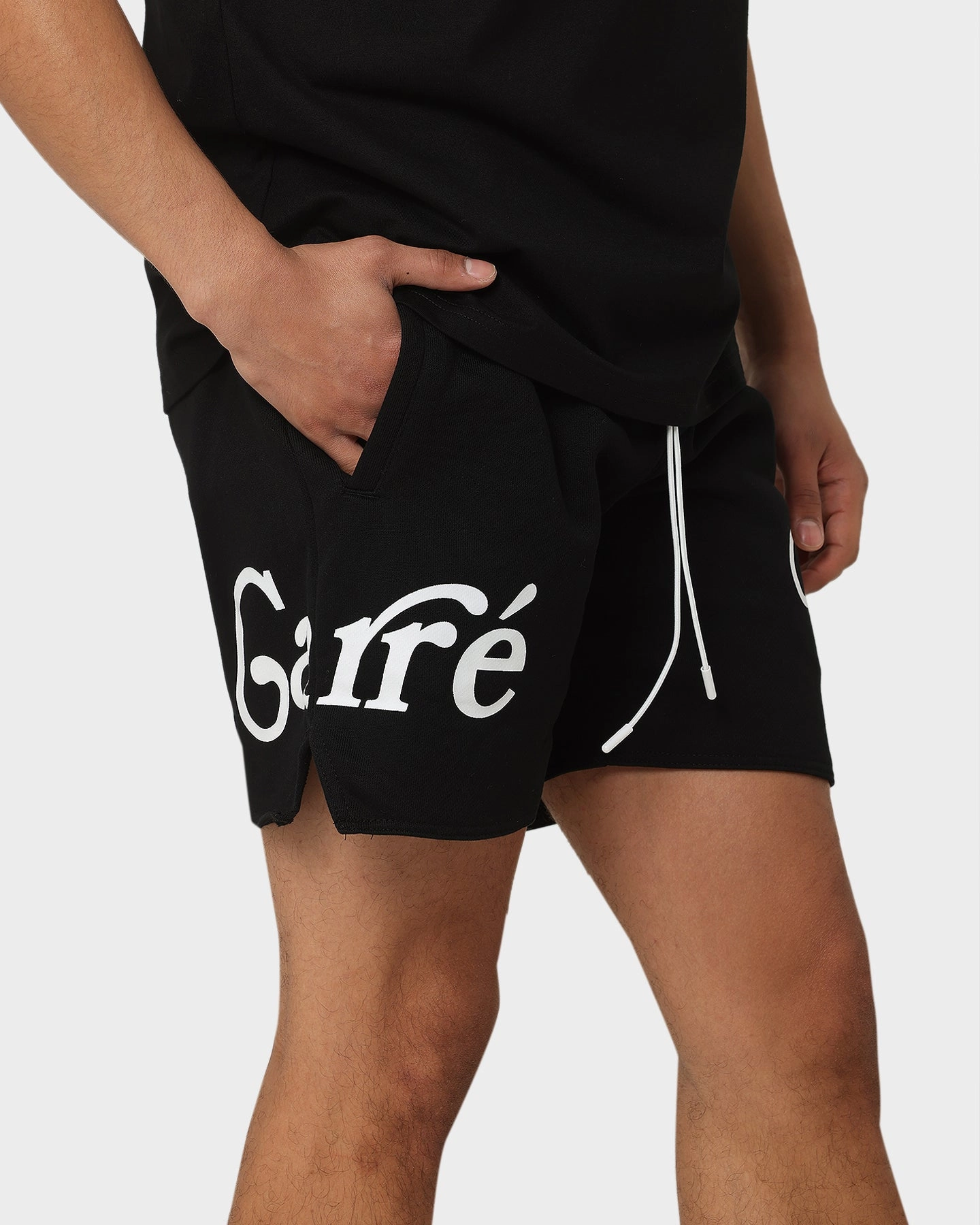 Carr?? Volle Sweat Short Black button fly Flame Retardant Coating