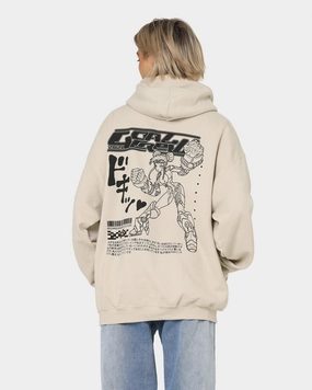 futuristic Eye - Catching Goat Crew Kyoto Hoodie Sand