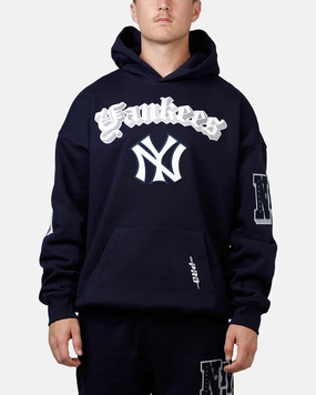 Pro Standard New York Yankees Best Of Hoodie Navy Ergonomic Fit