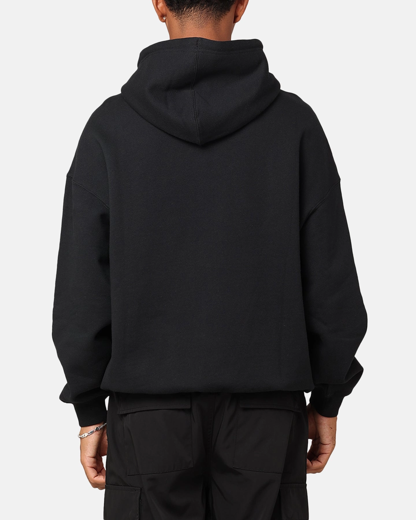 Windproof Construction Mitchell & Ness Los Angeles Lakers Conference Hoodie Faded Black