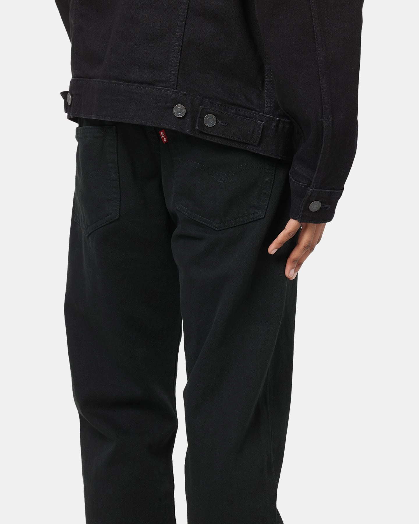 Levi Strauss And Co 501? Original Jeans Black Solid Choice Travel Outfit Professional Wear