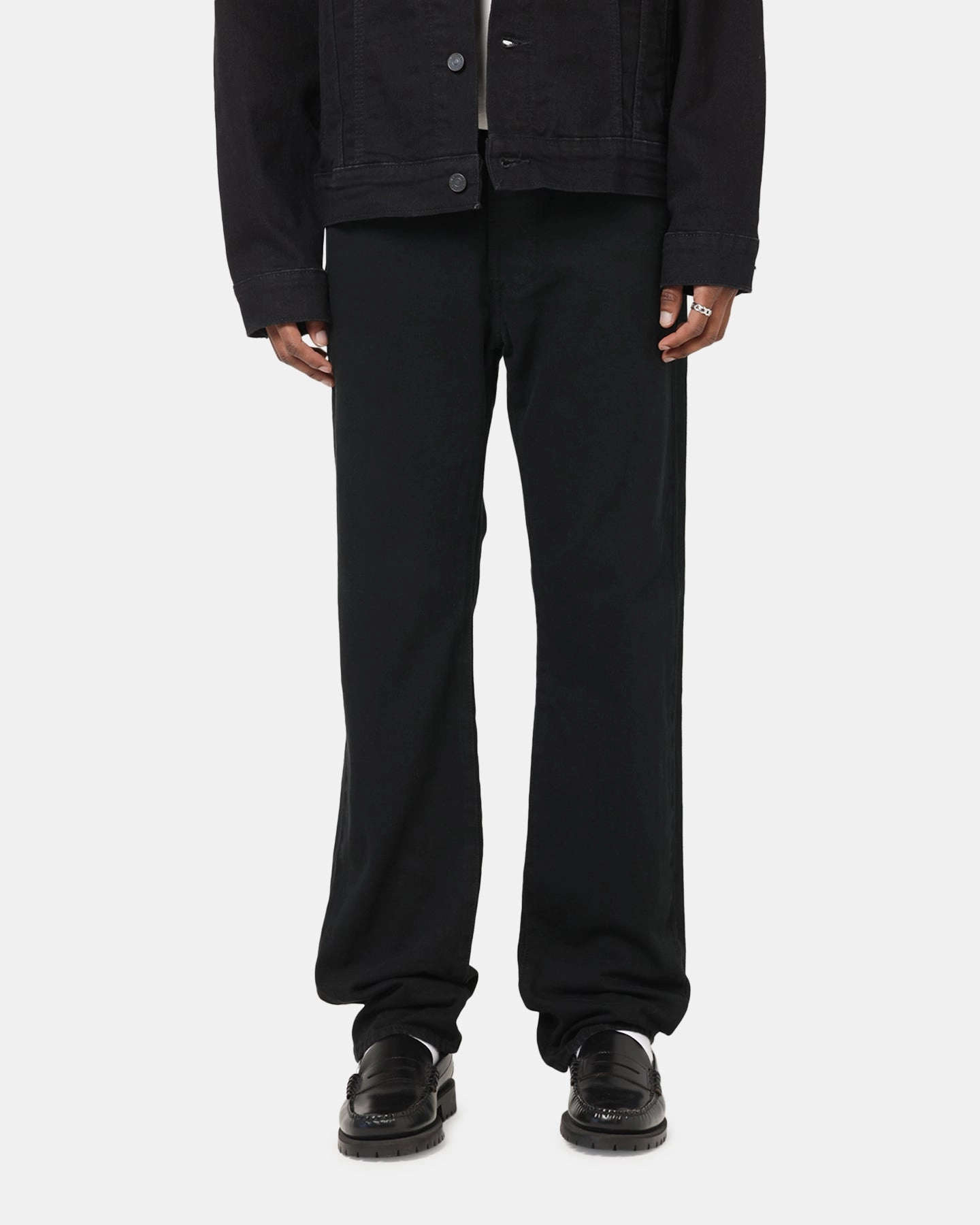 Levi Strauss And Co 501? Original Jeans Black Anti Snag Thread Technology Travel Outfit Professional Wear