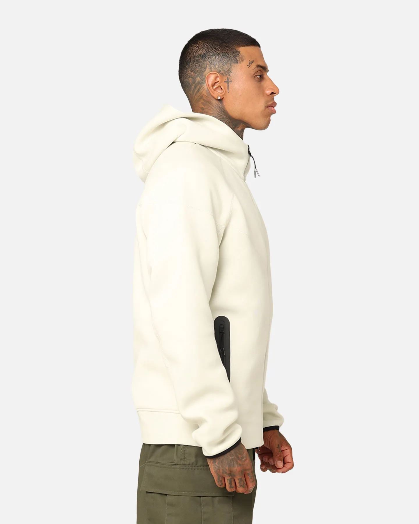 Nike Sportswear Tech Fleece Windrunner Jacket Sea Glass/Black Wind Friendly Tights