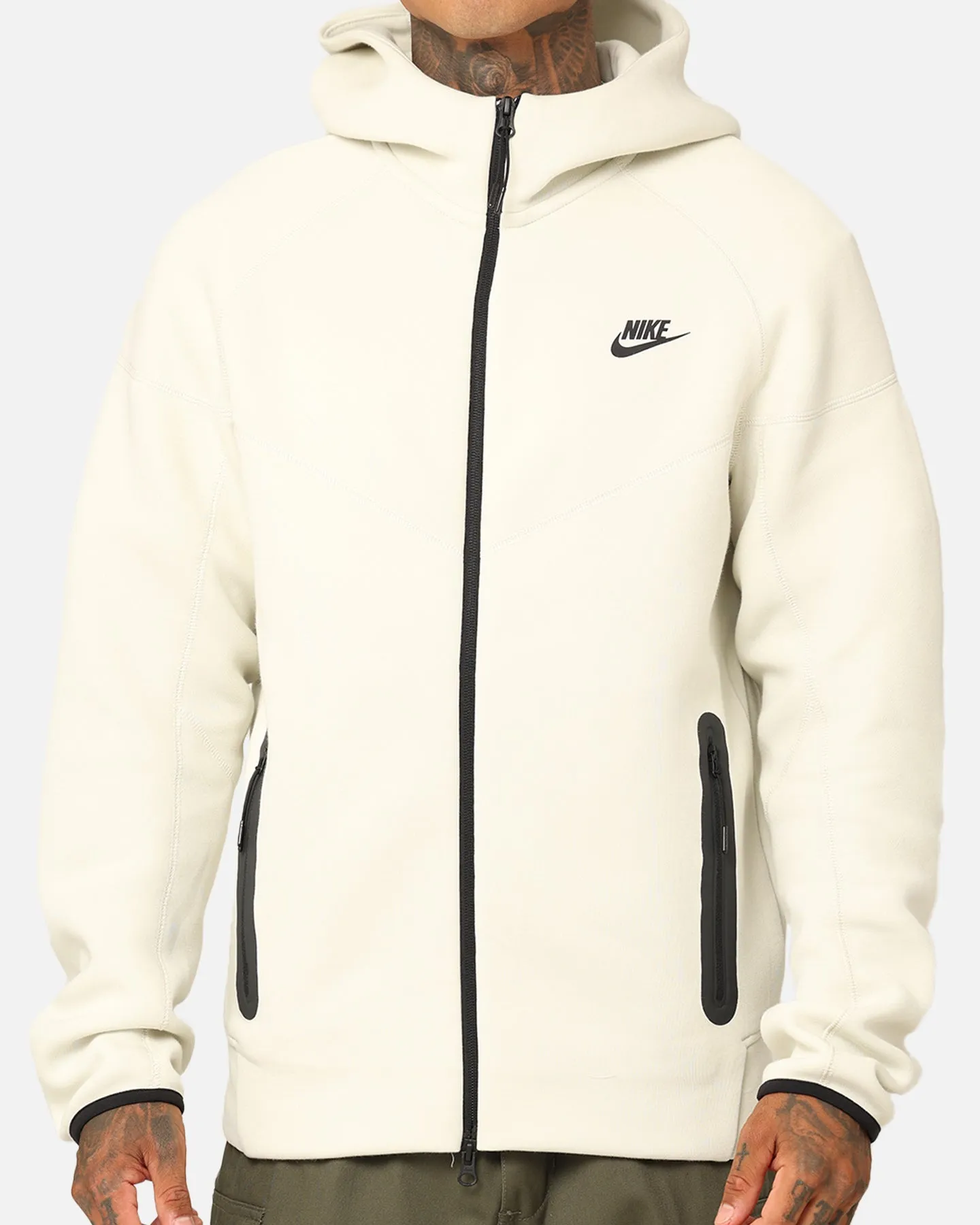 suitable for weekend getaways Nike Sportswear Tech Fleece Windrunner Jacket Sea Glass/Black