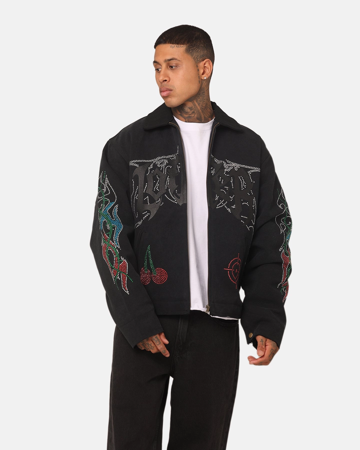 Weightless Construction Infatuation Loiter Spectre Work Jacket Vintage Black