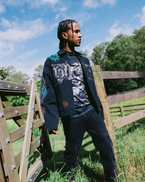 Stretchable Cold Weather Loiter Spectre Work Jacket Vintage Black