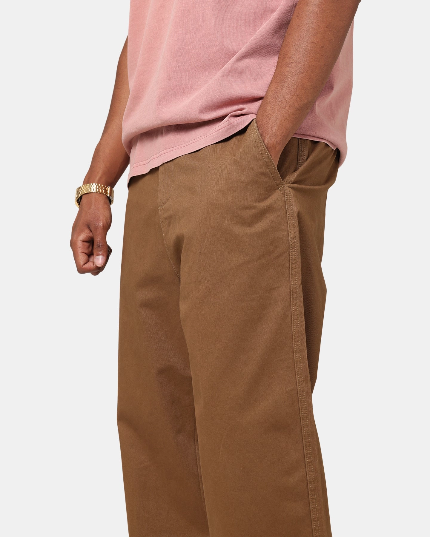 Core Ease Movement Ease S Double Chino Pant Twill Brown